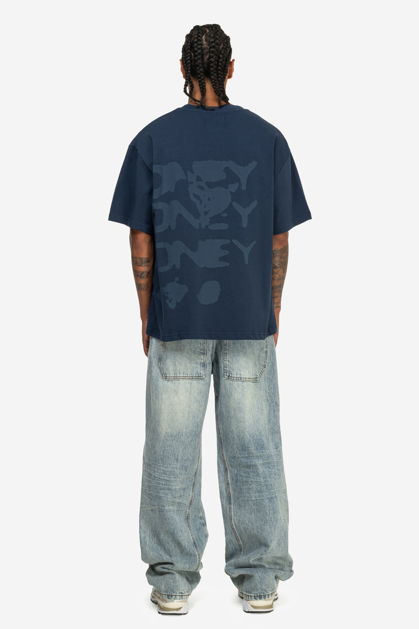 RADIANT CASH TEE NAVY