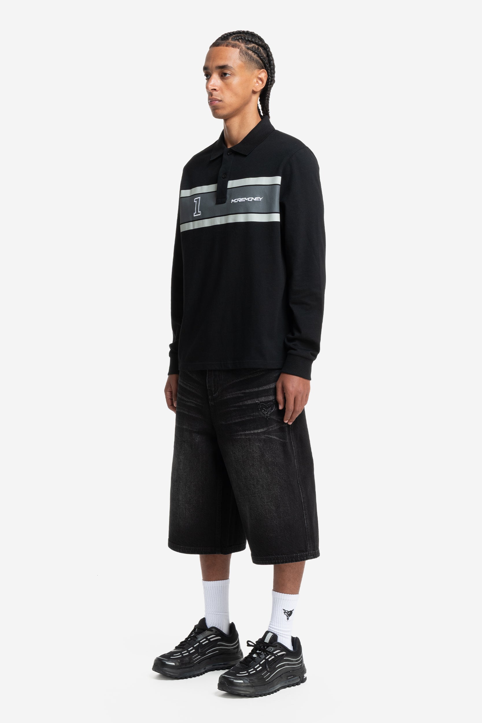 RUGBY LONGSLEEVE BLACK