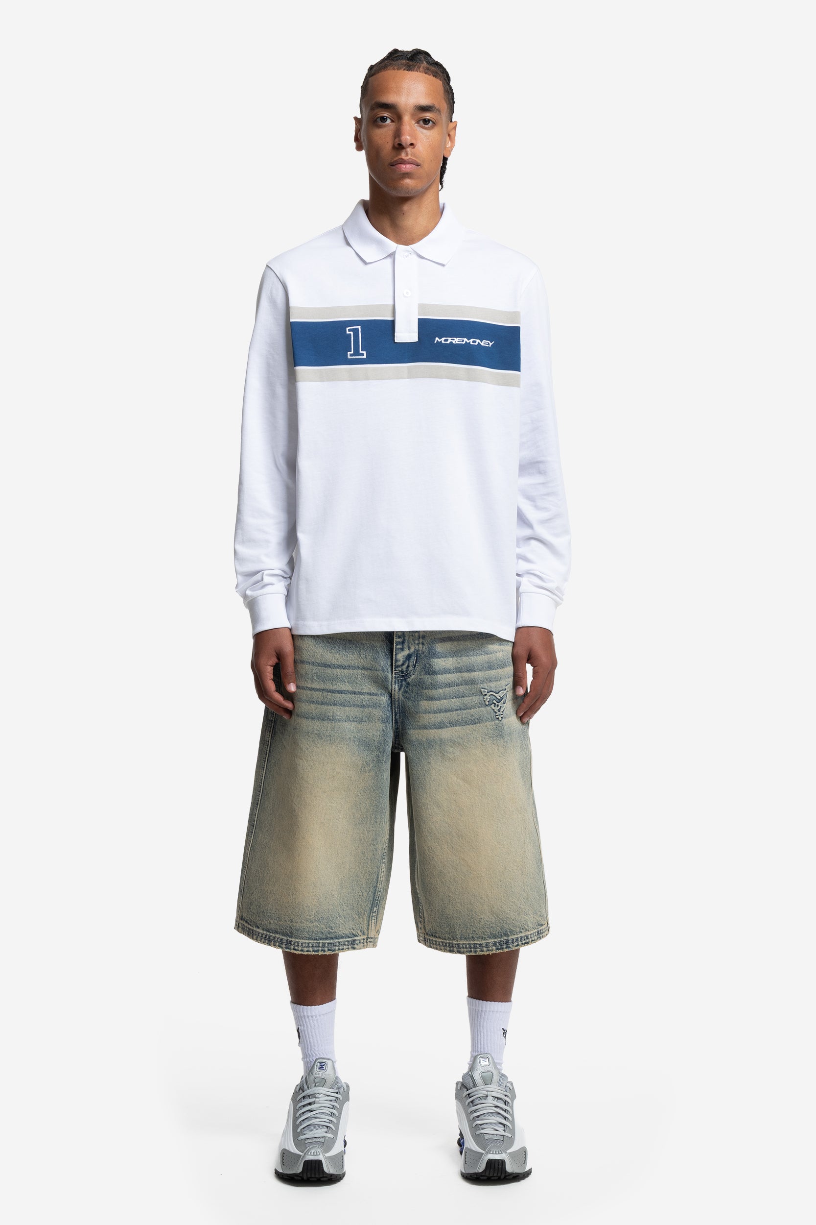 RUGBY LONGSLEEVE WHITE