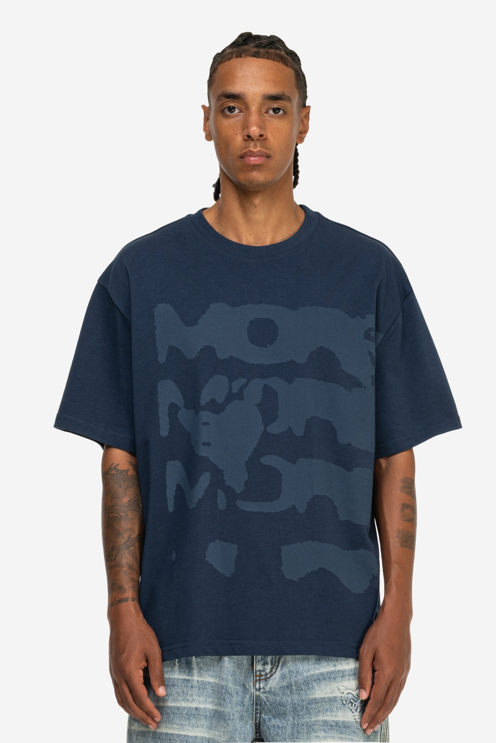 RADIANT CASH TEE NAVY