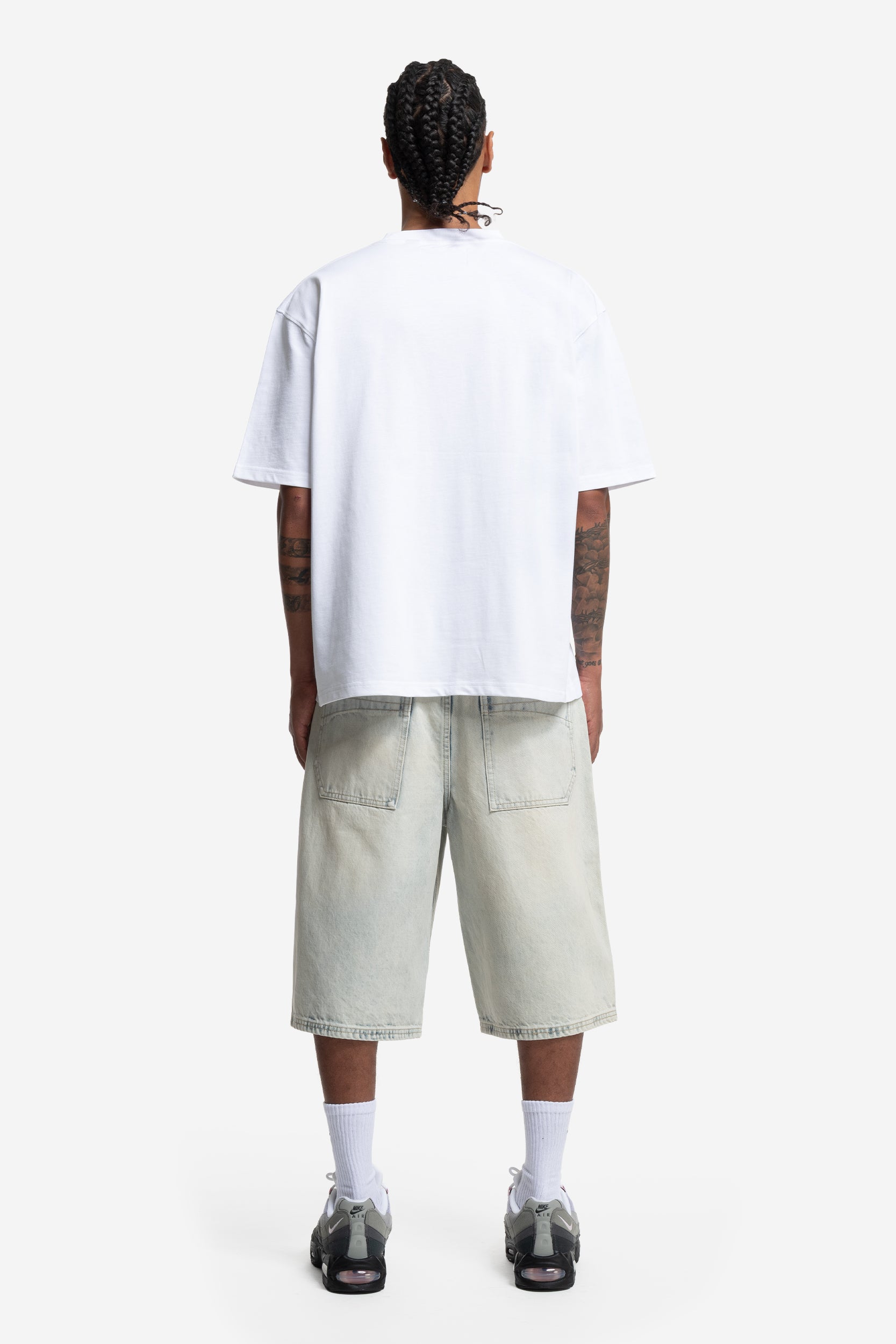 DISTINCTIVE JORTS BLUE