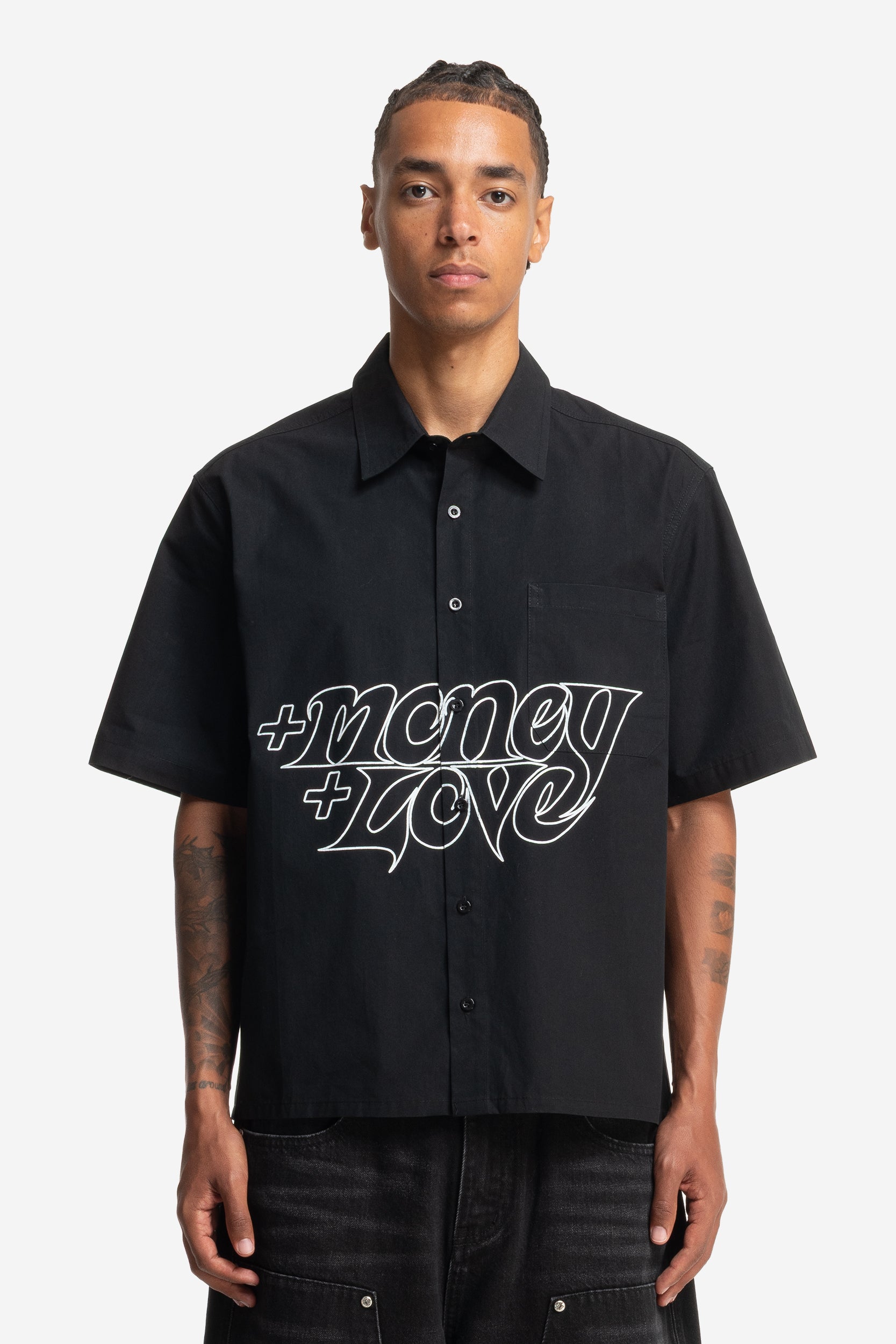 PLUS SUMMER SHIRT BLACK