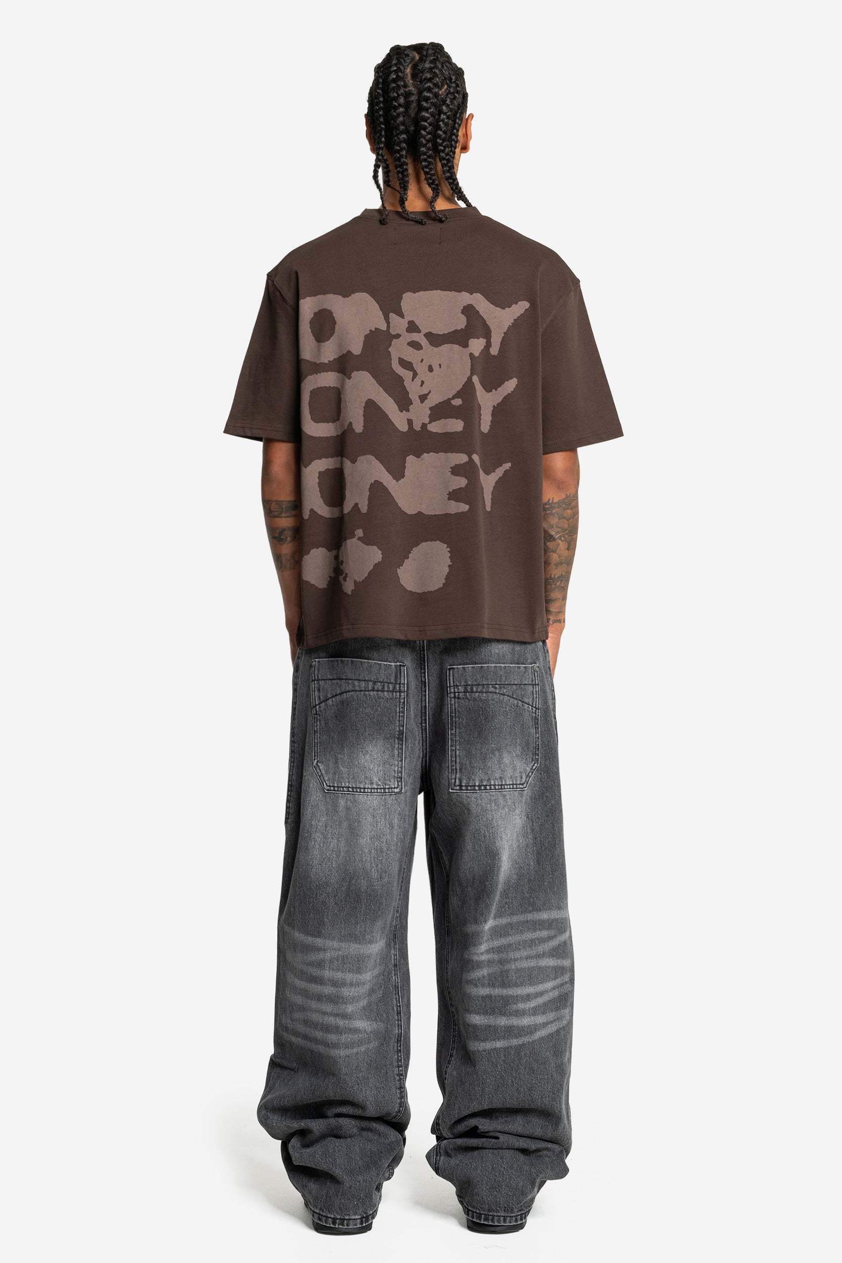 RADIANT CASH TEE DARK BROWN