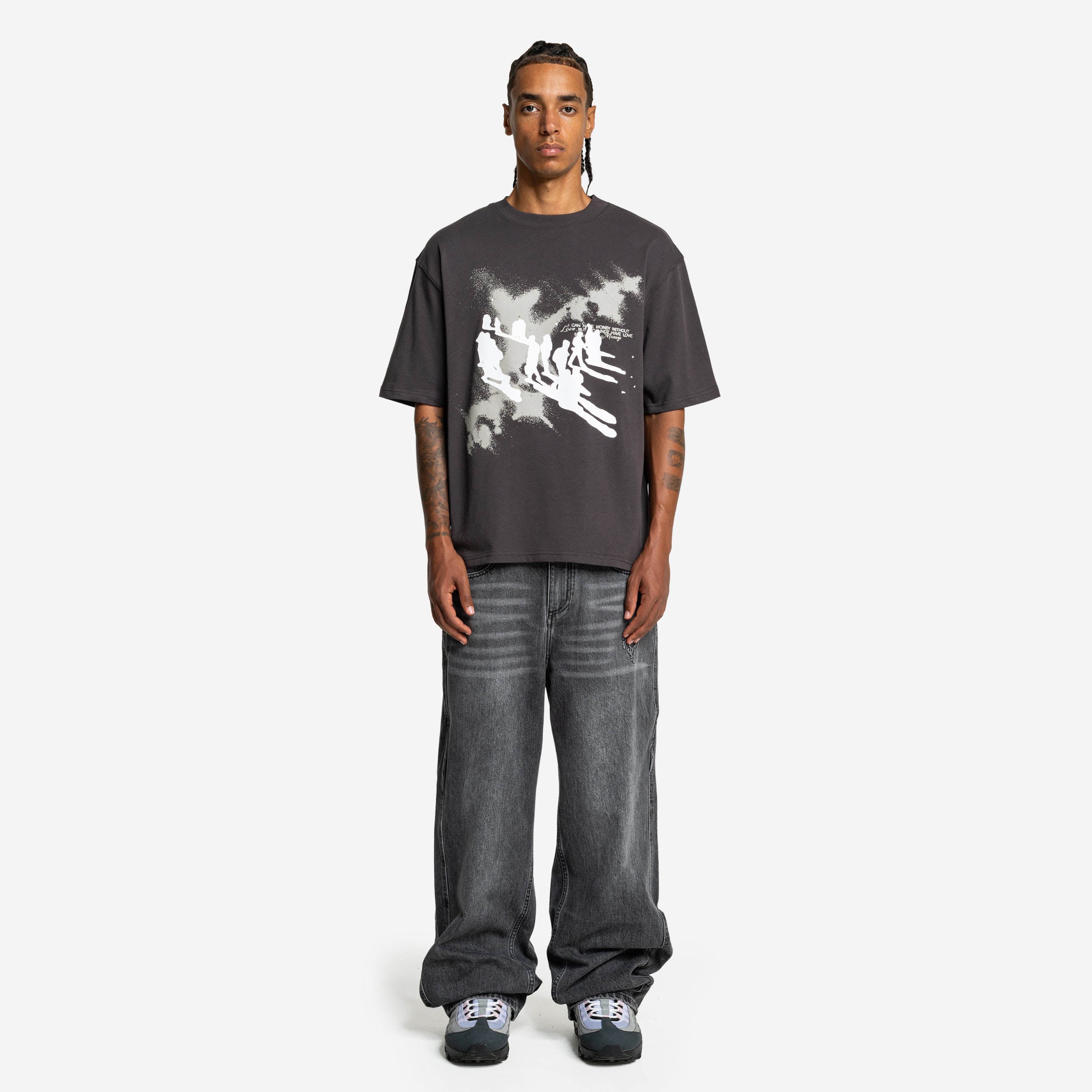 TRANSCENDENTAL TEE DARK GREY