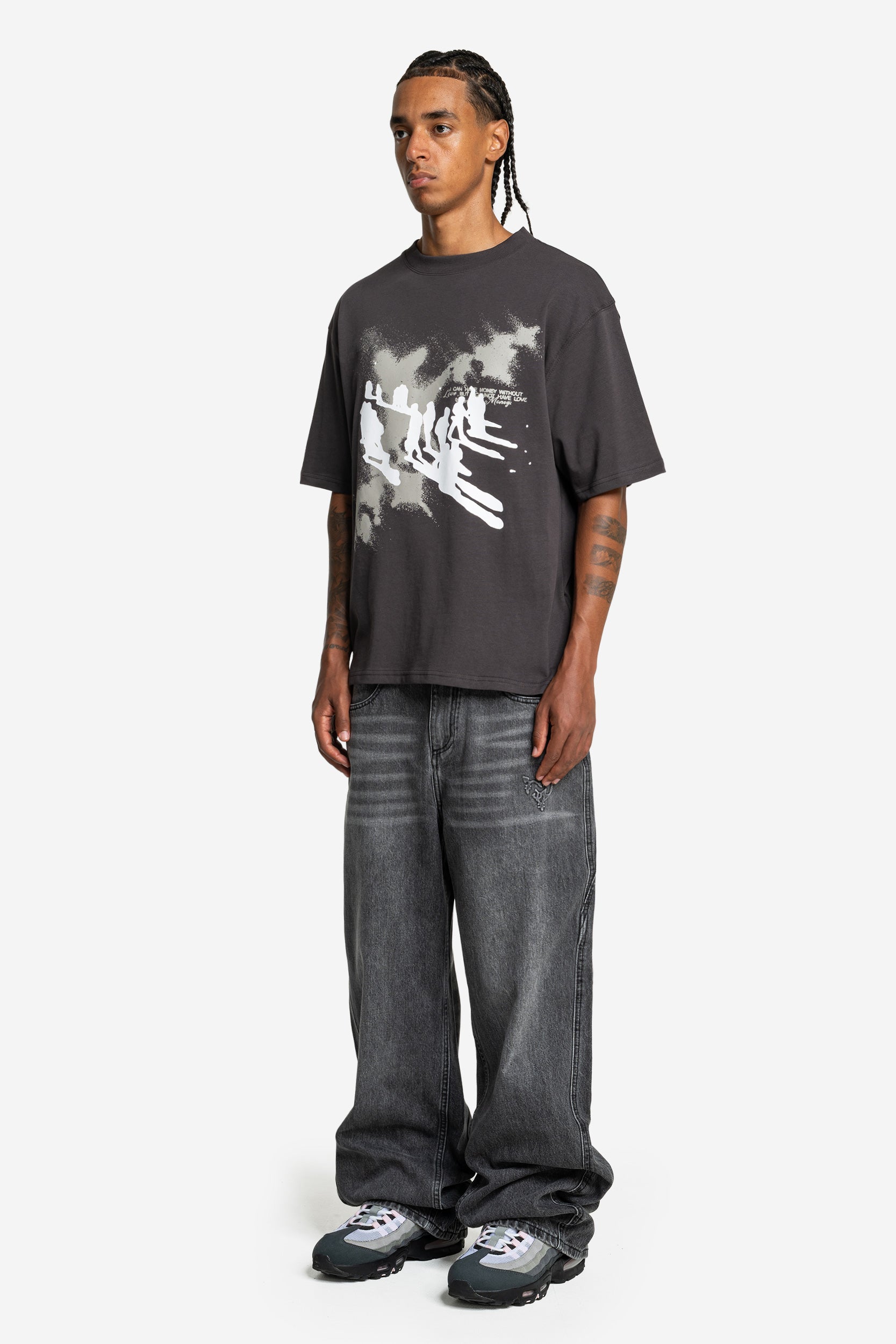 TRANSCENDENTAL TEE DARK GREY