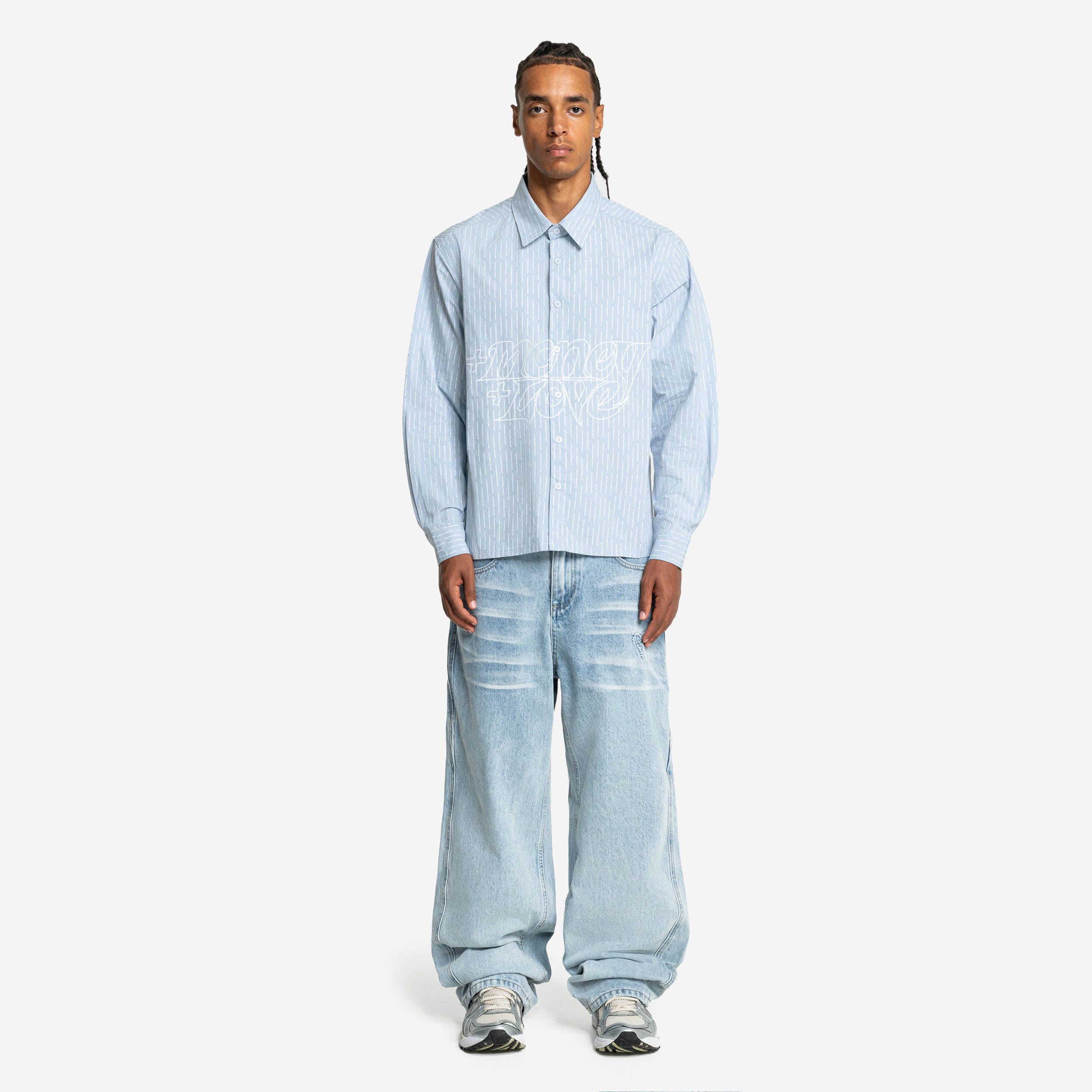 LONGSLEEVE SHIRT BLUE
