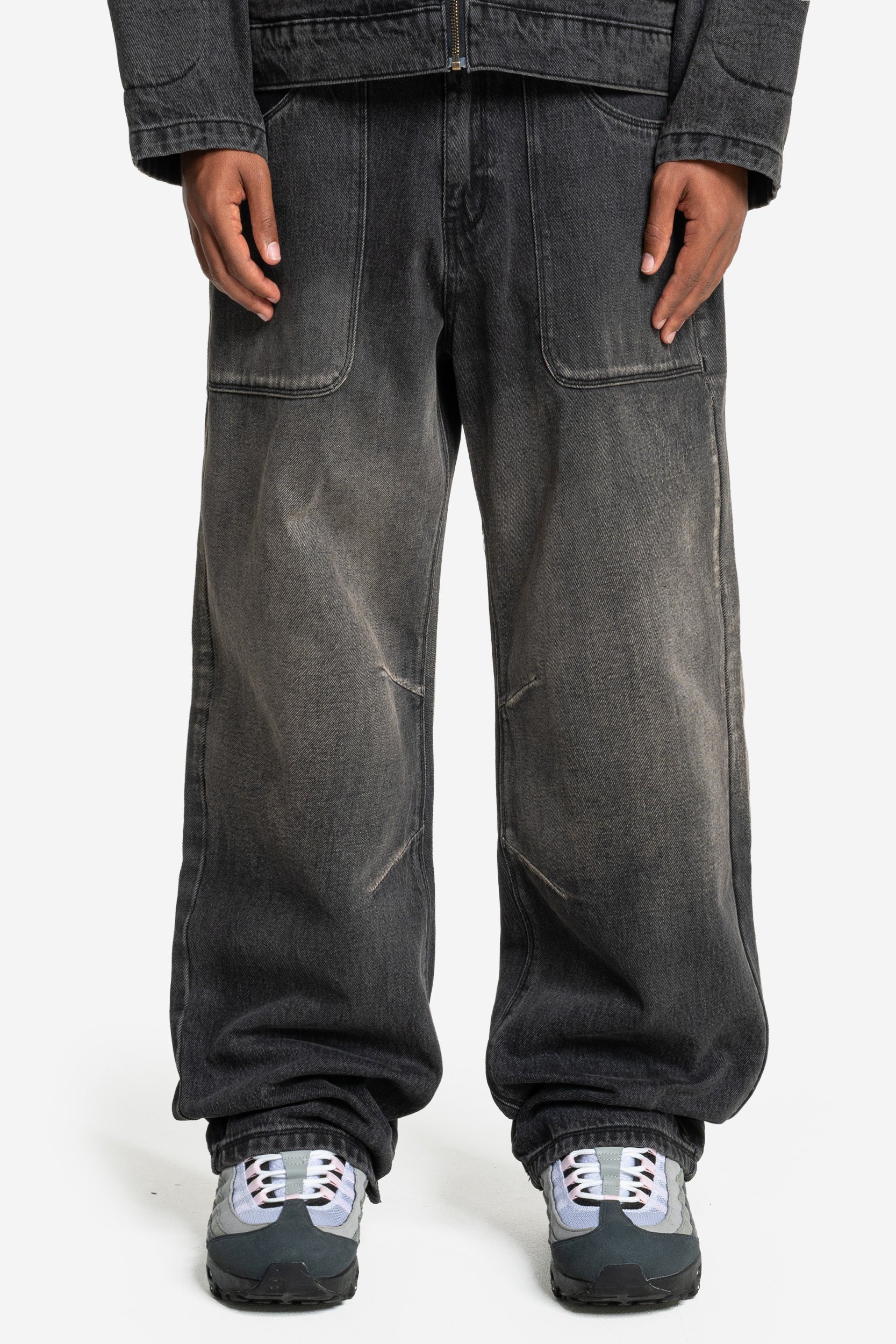 CRUSH DENIM BLACK WASHED