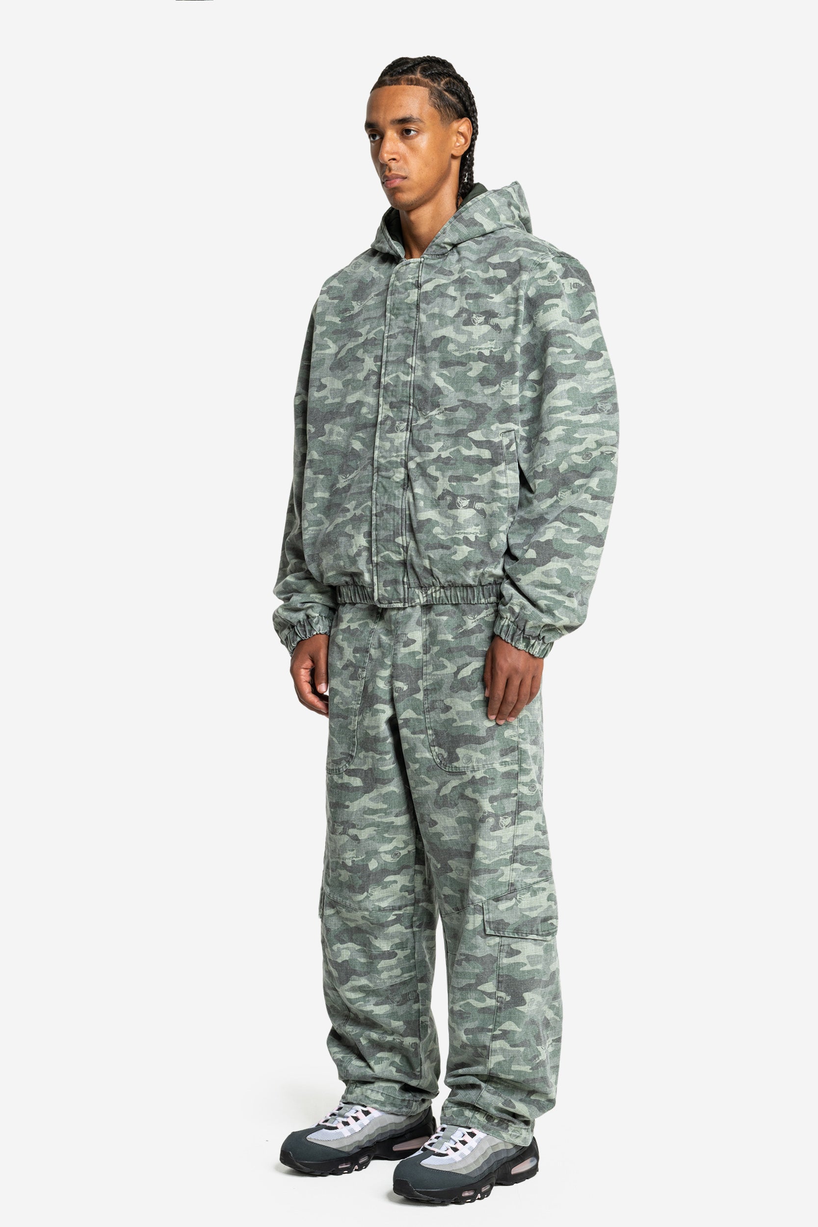 RIPSTOP PANTS CAMO GREEN