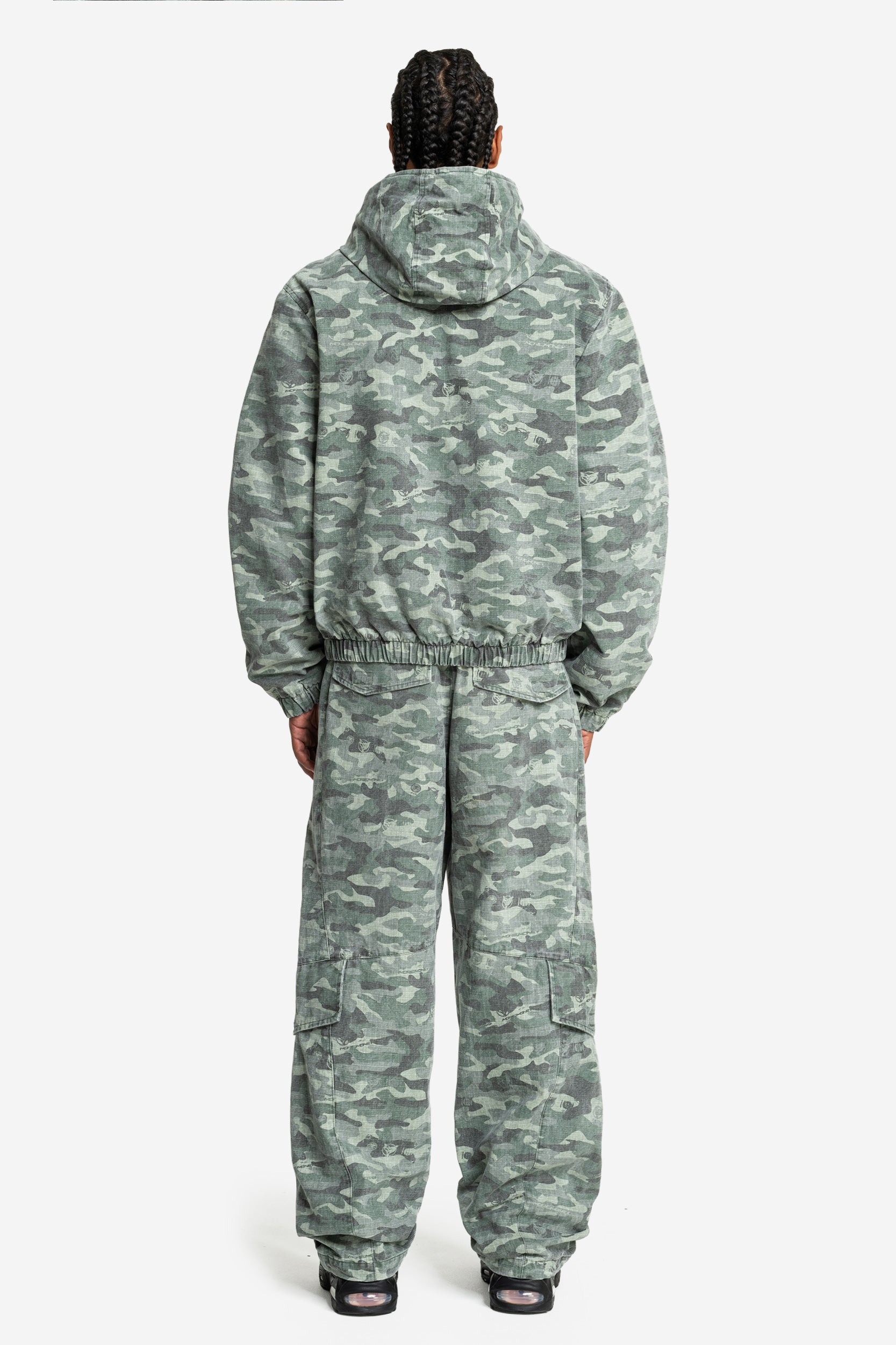 RIPSTOP PANTS CAMO GREEN