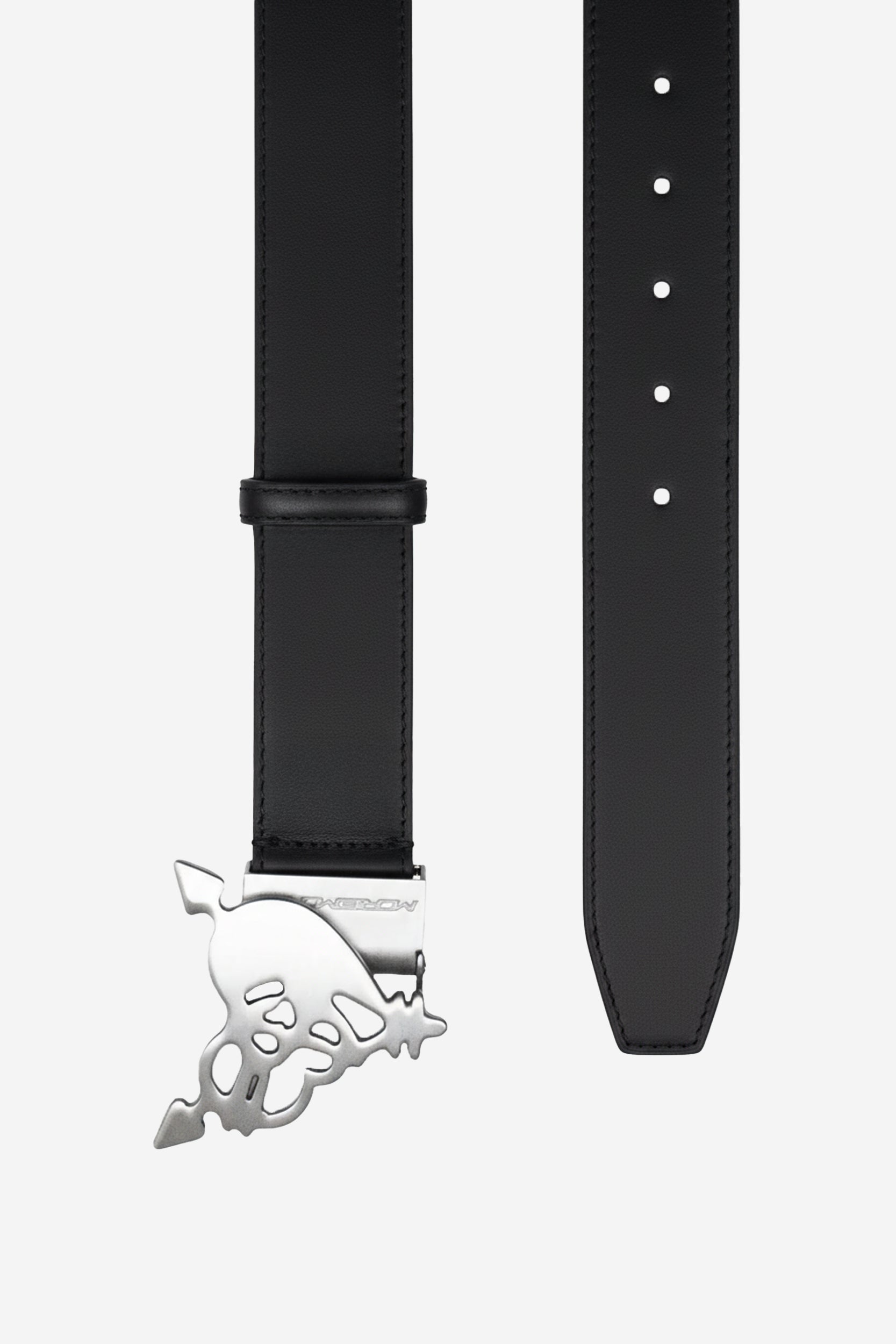 HEART LOGO BELT BLACK