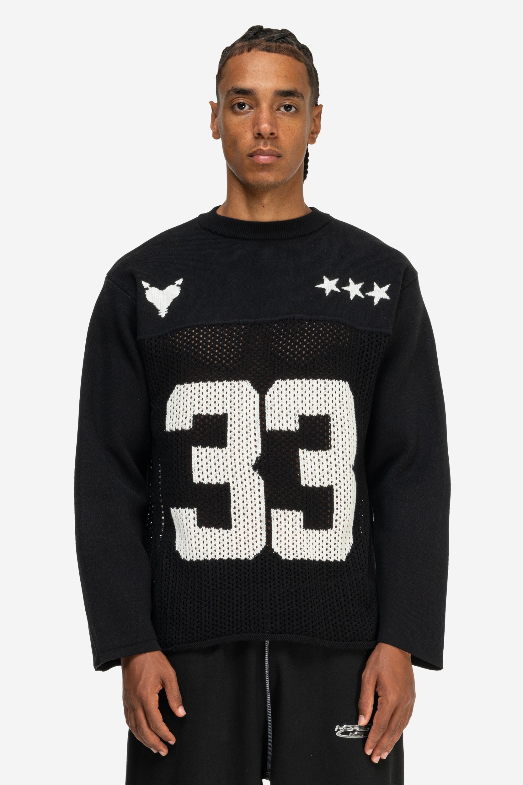 KNIT JERSEY BLACK