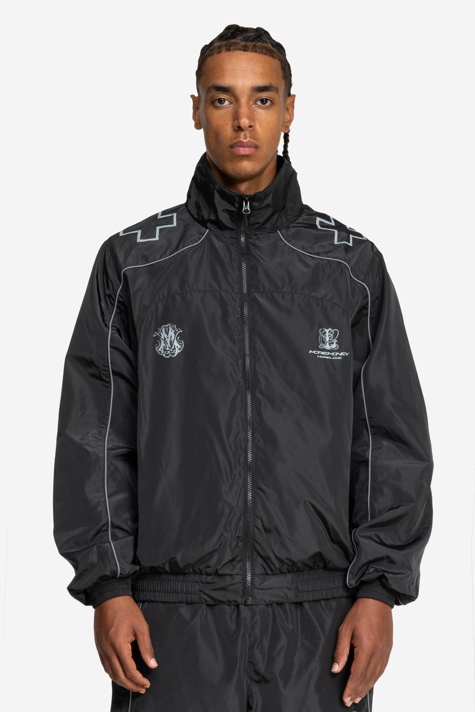 PLUS TRACK JACKET BLACK