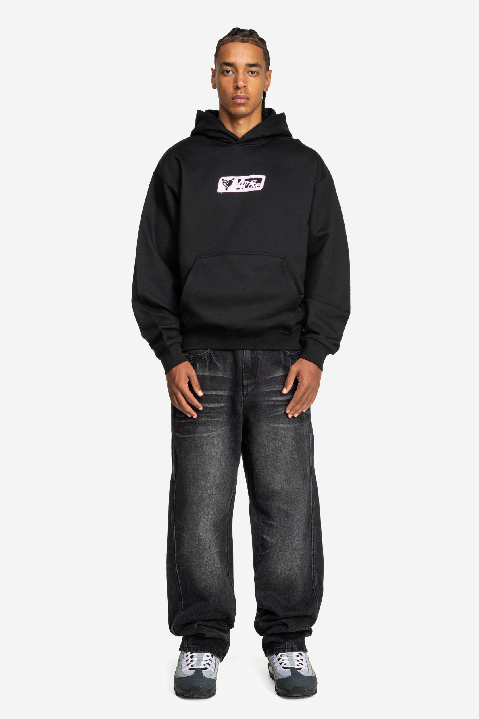 MORE LOVE HOODIE BLACK