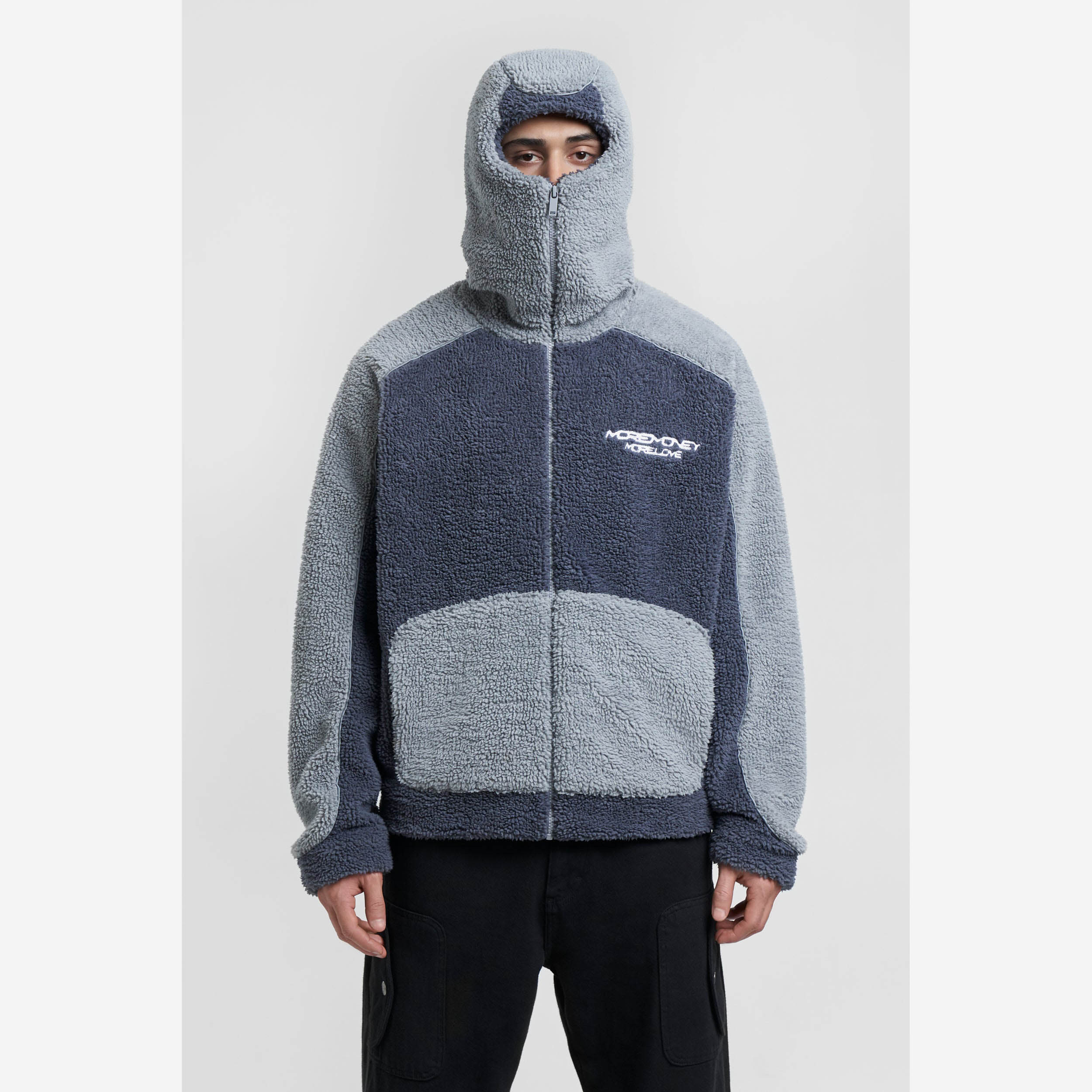 MULTIFACED FLEECE BLUE NOTES