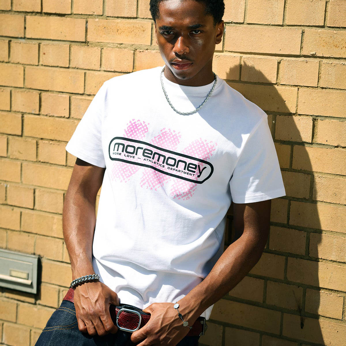 ATHLETICS DEPT. TEE WHITE