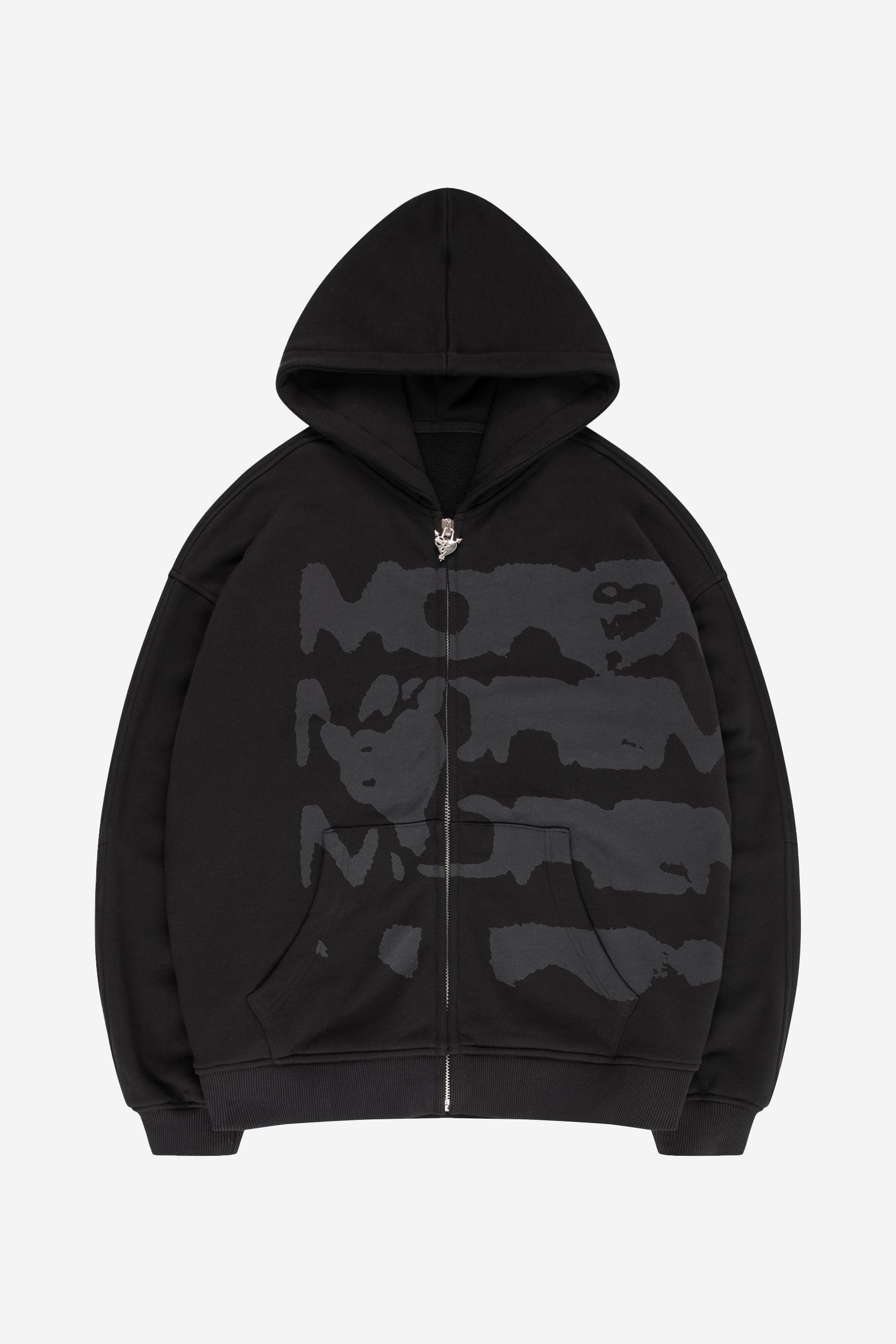 RADIANT CASH ZIP ALL BLACK + CRUSH DENIM