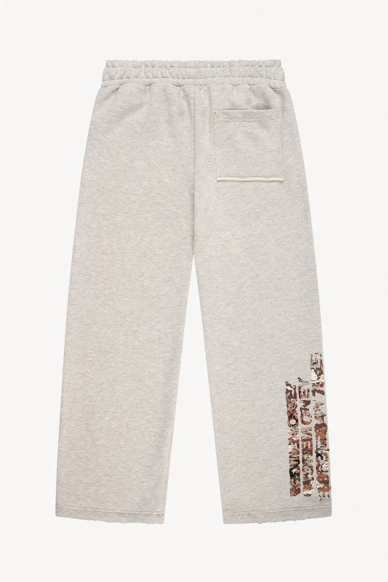 MONEY CALLING FLATLOCK JOGGER GREY MELANGE