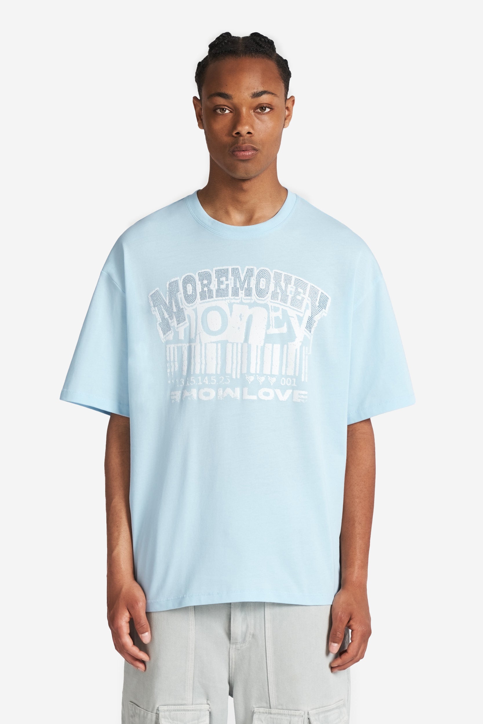 BASELESS BARCODE TEE ICY FROST