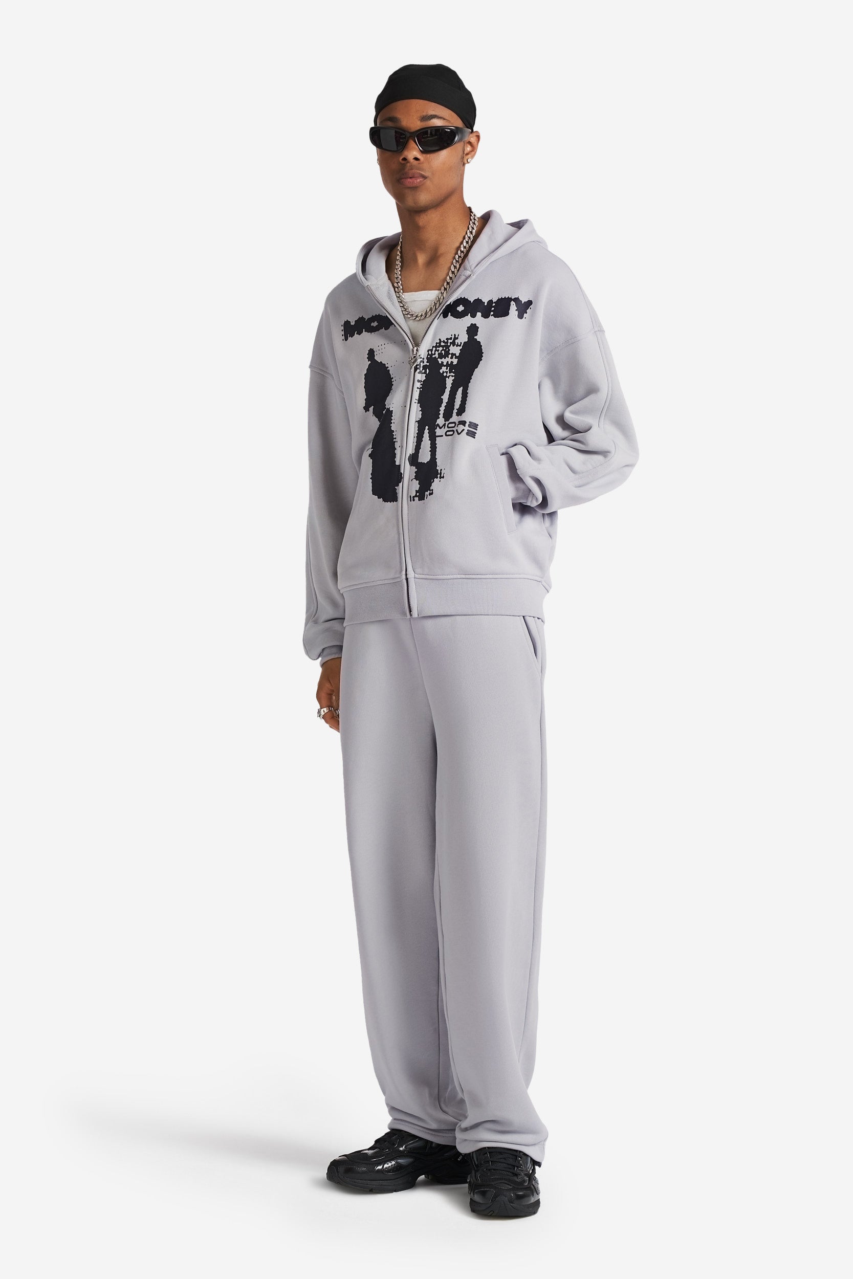 CONNECTIVITY ZIP GREY