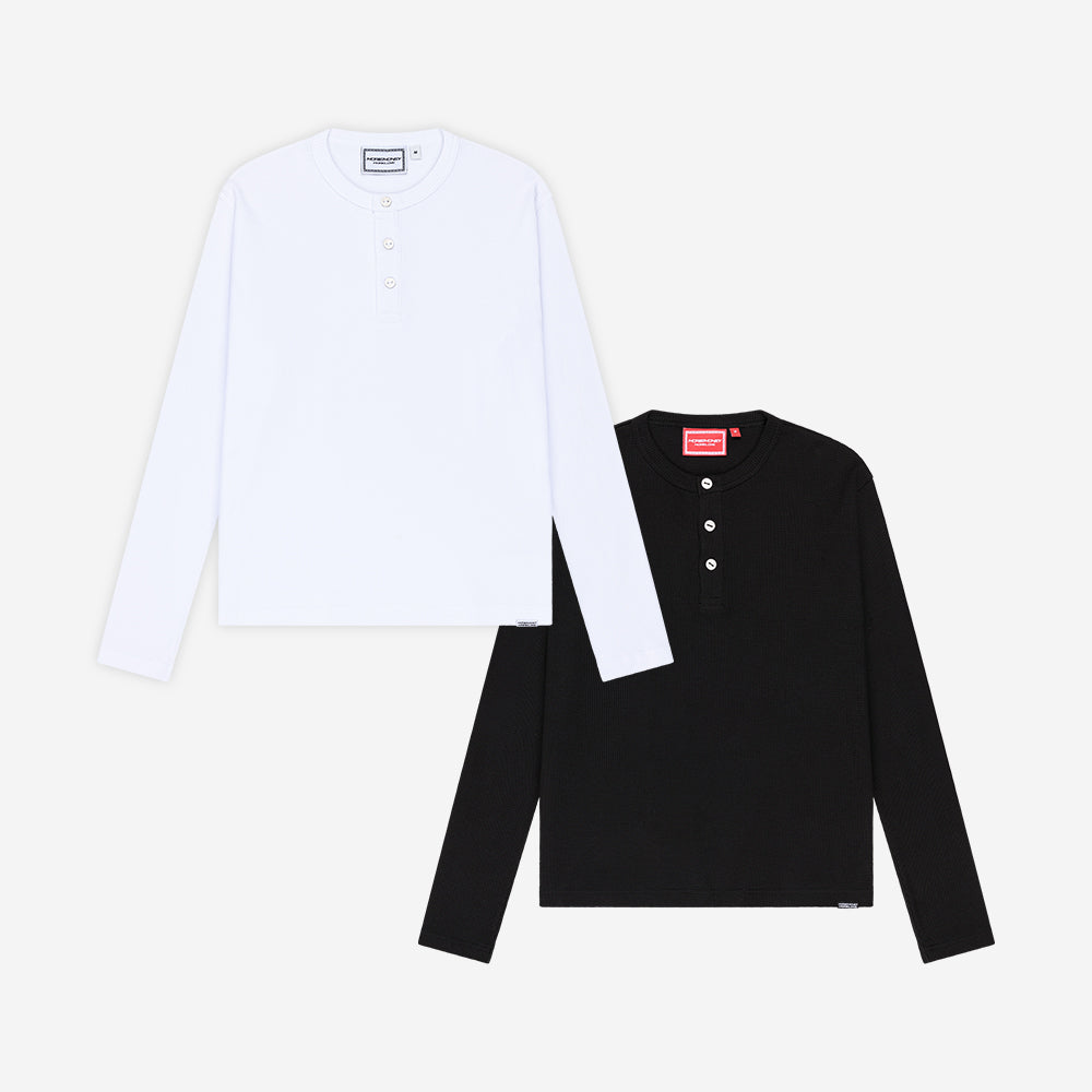 DOUBLE HENLEY WAFFLE (CHOOSE YOUR OWN)