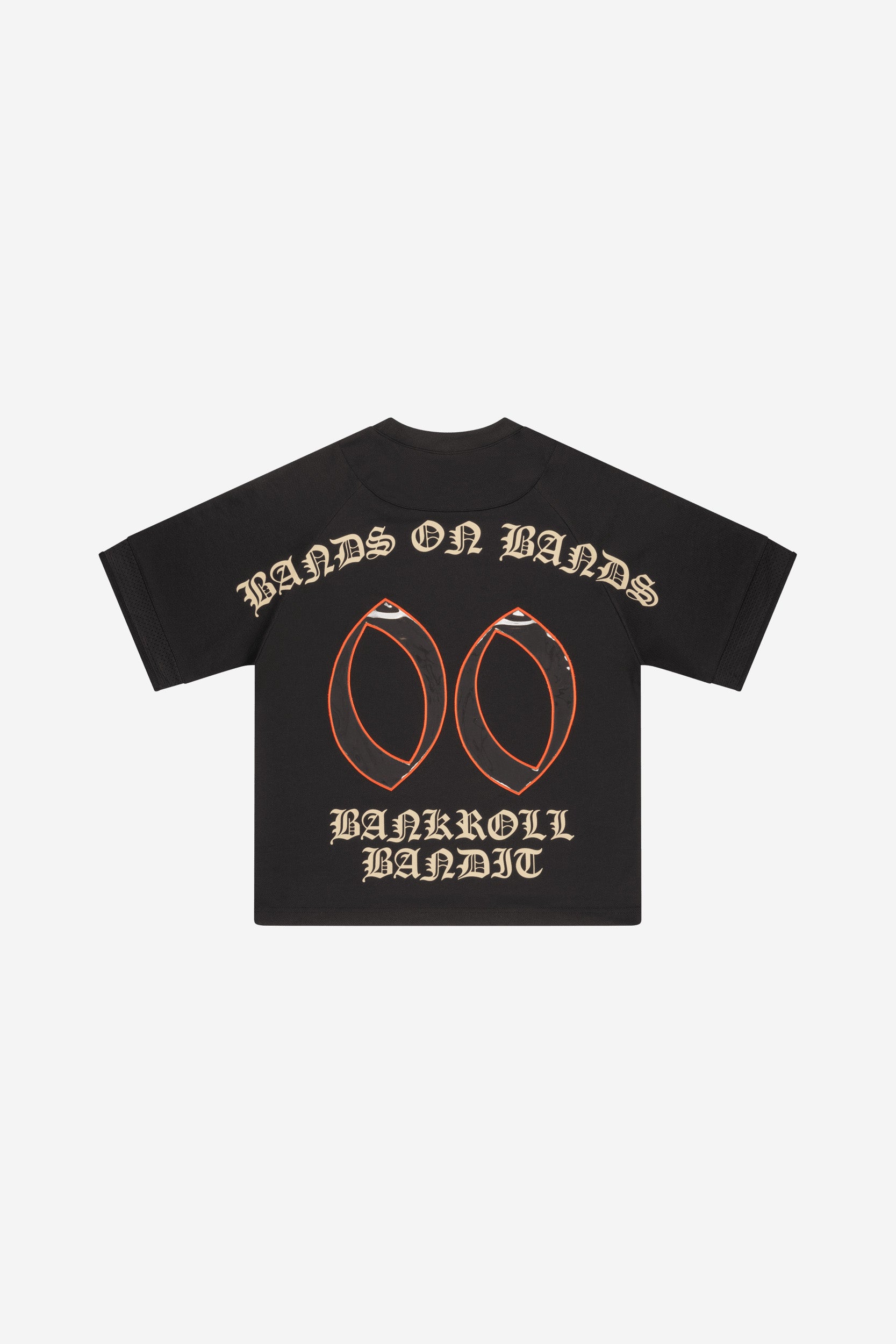 MORE MONEY MESH JERSEY BLACK