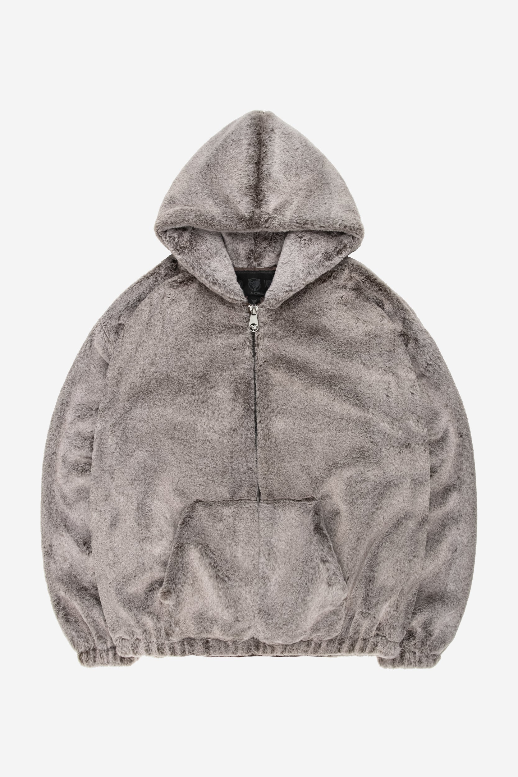HOOD FUR JACKET NATURAL