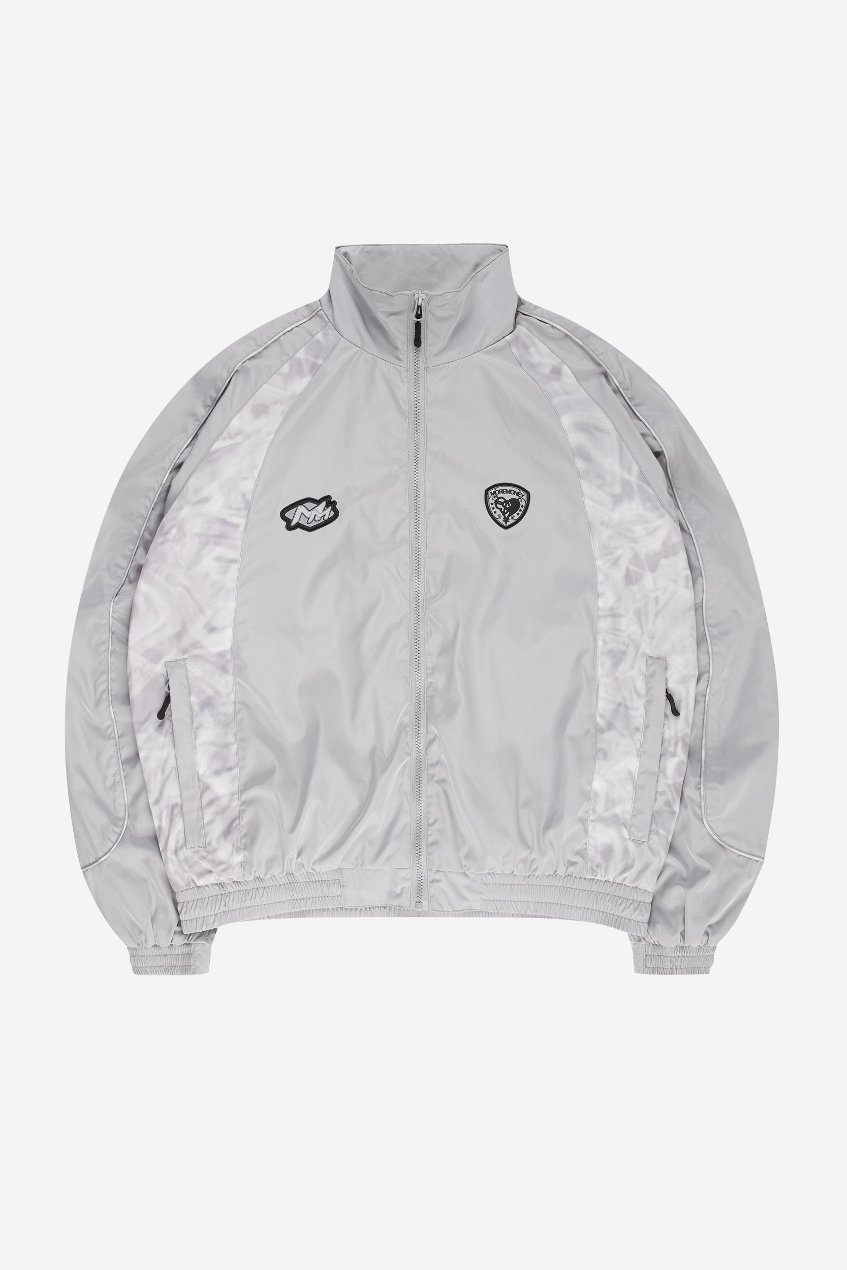 SIDELINE TRACK JACKET LIGHT GREY