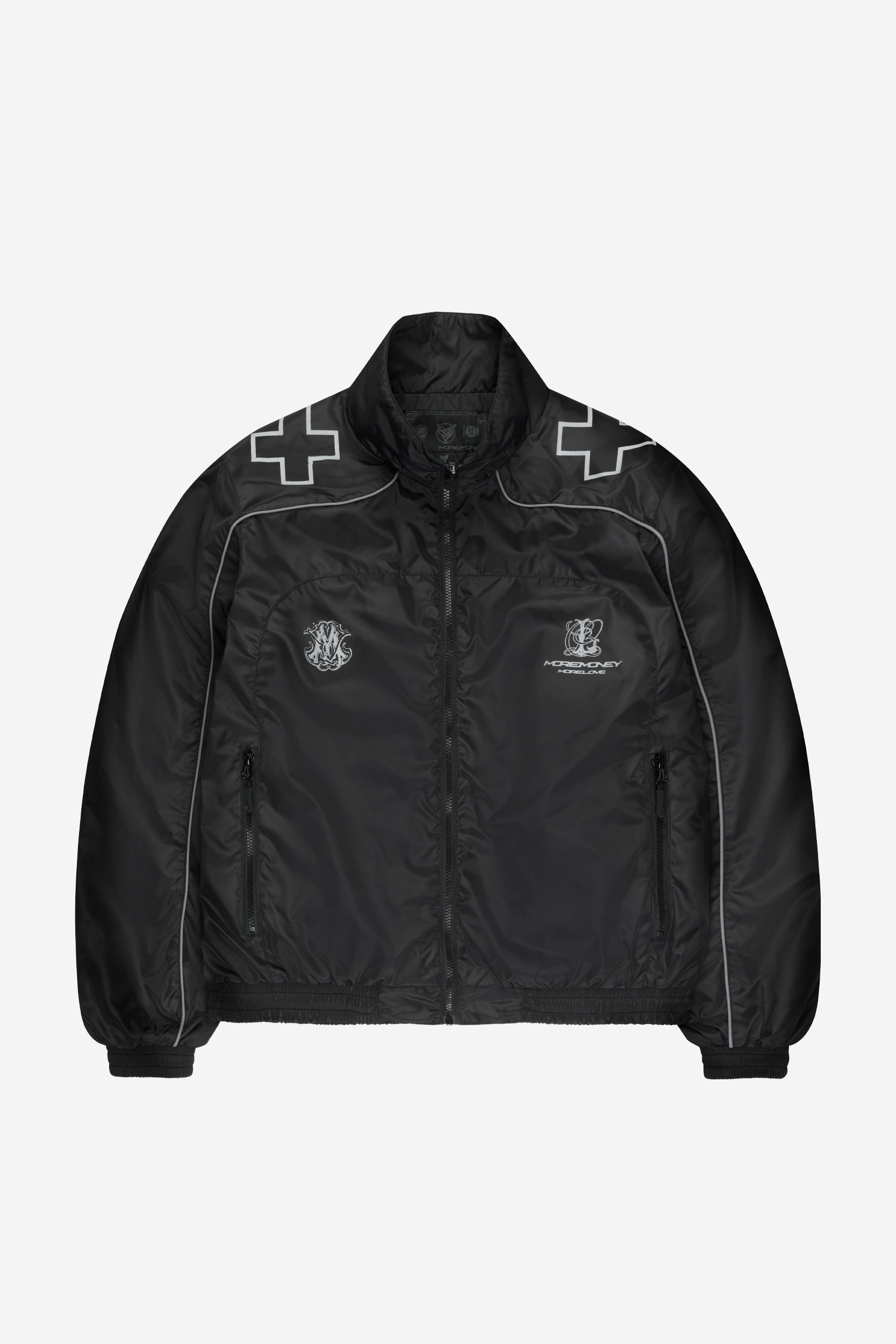 PLUS TRACK JACKET BLACK