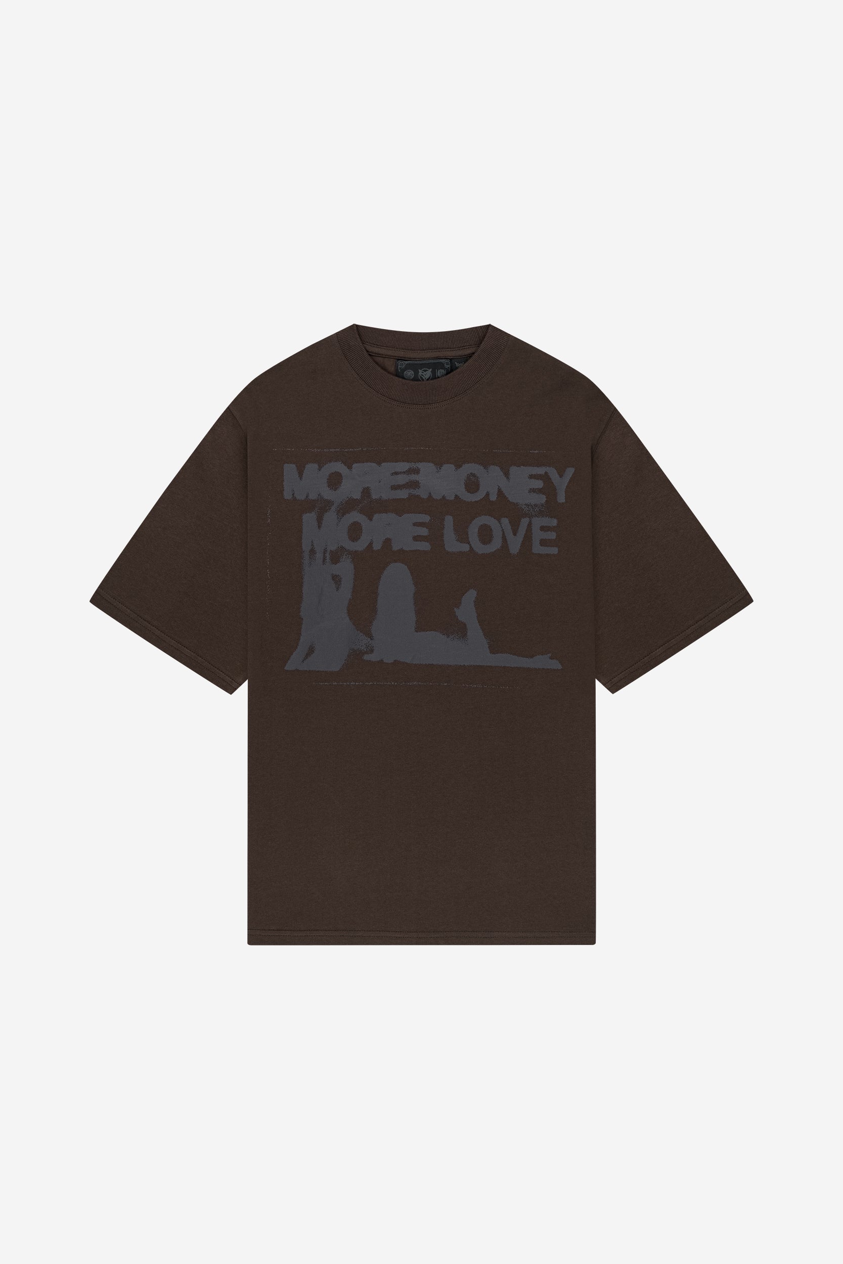 WET DREAM TEE DARK BROWN