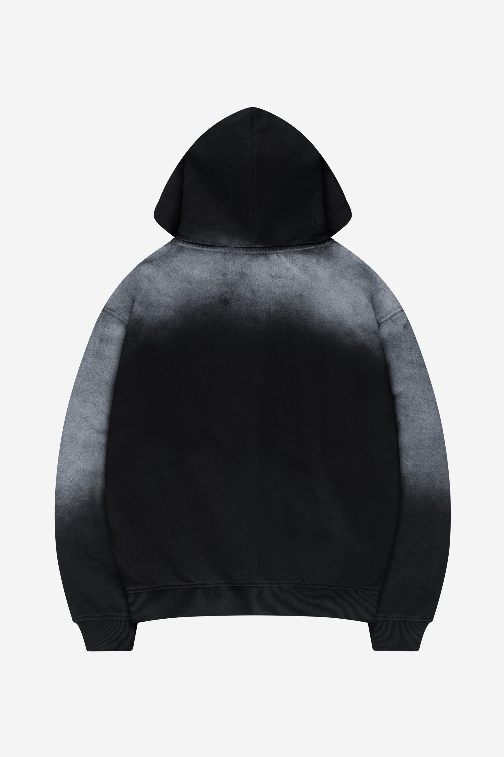 LOST BOND ZIP BLACK SPRAY WASHED