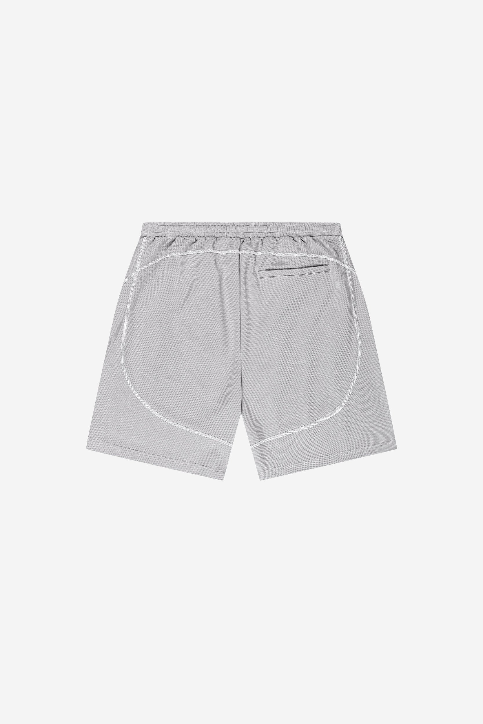 FLATLOCK SHORTS LIGHT GREY