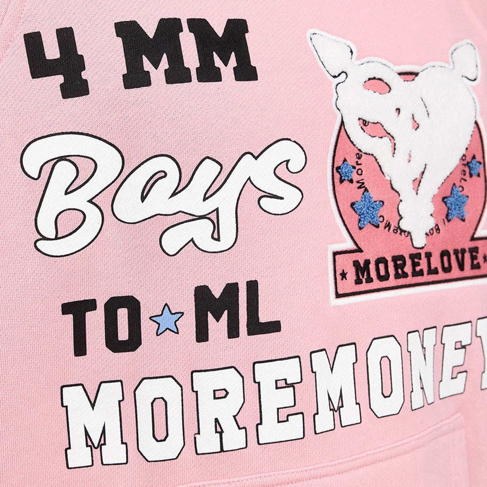 HEART BREAKER HOODIE PINK