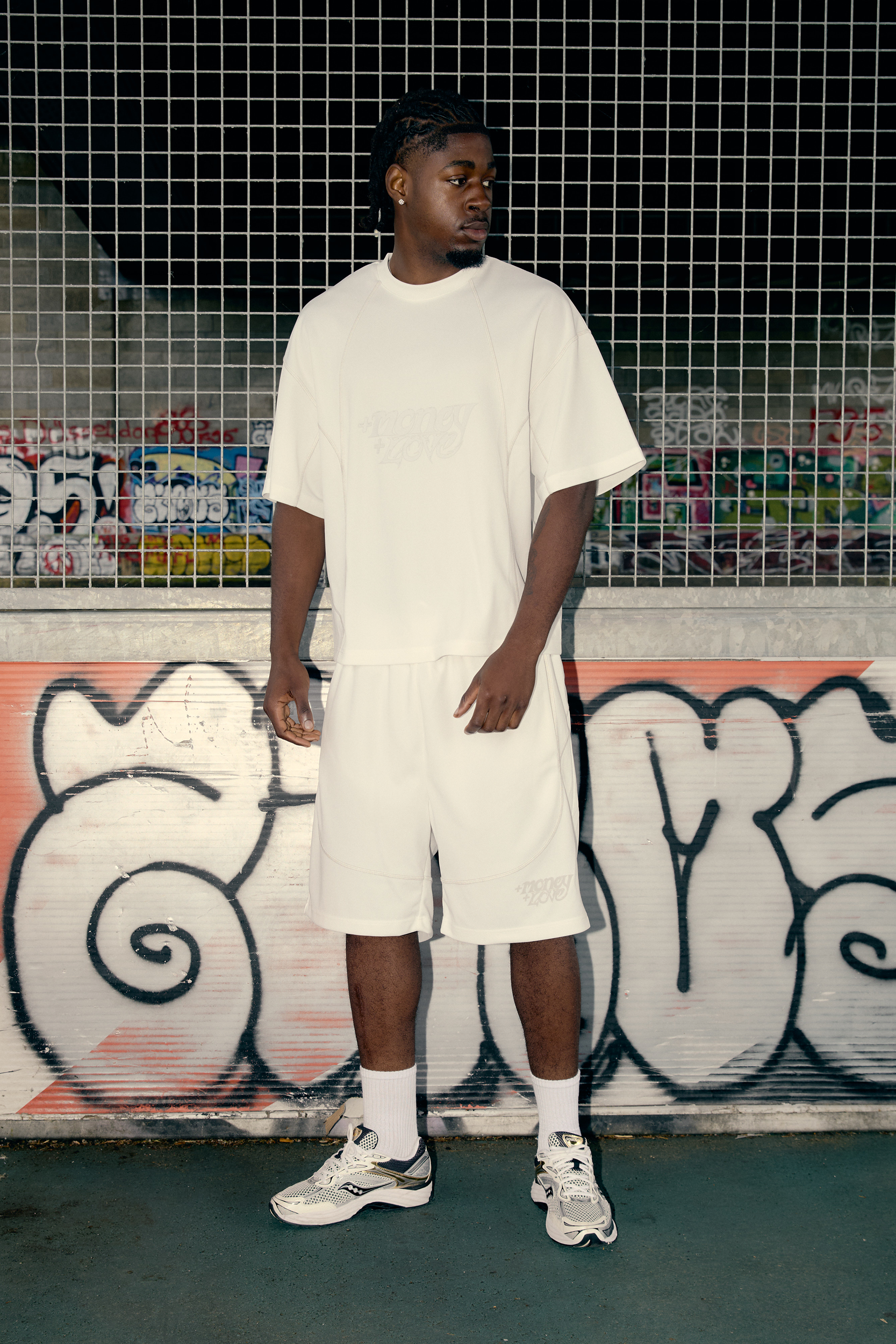 FLATLOCK JERSEY WHITE