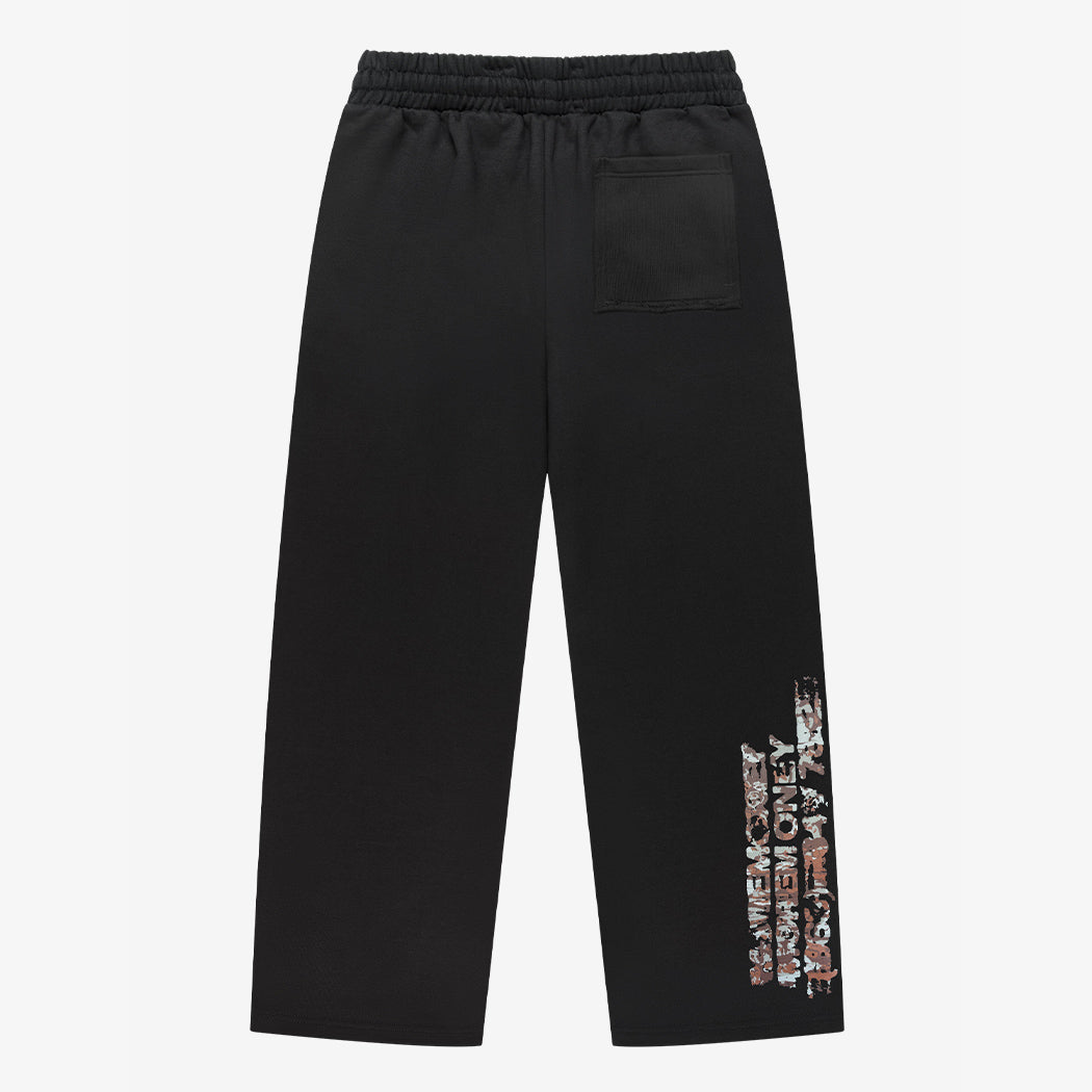 MONEY CALLING FLATLOCK ZIP + JOGGER BLACK