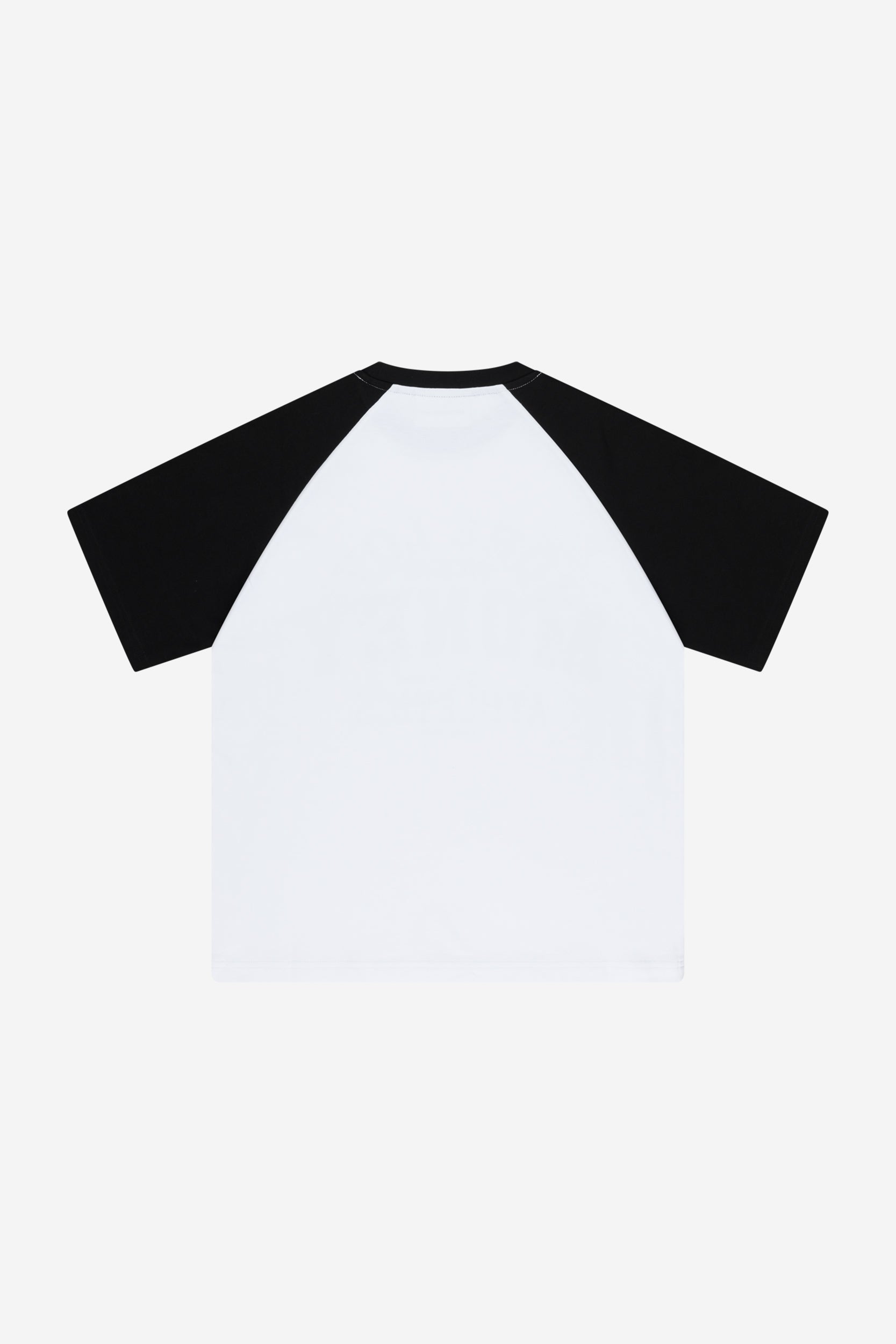 VINTAGE ATHL. RAGLAN TEE WHITE/BLACK