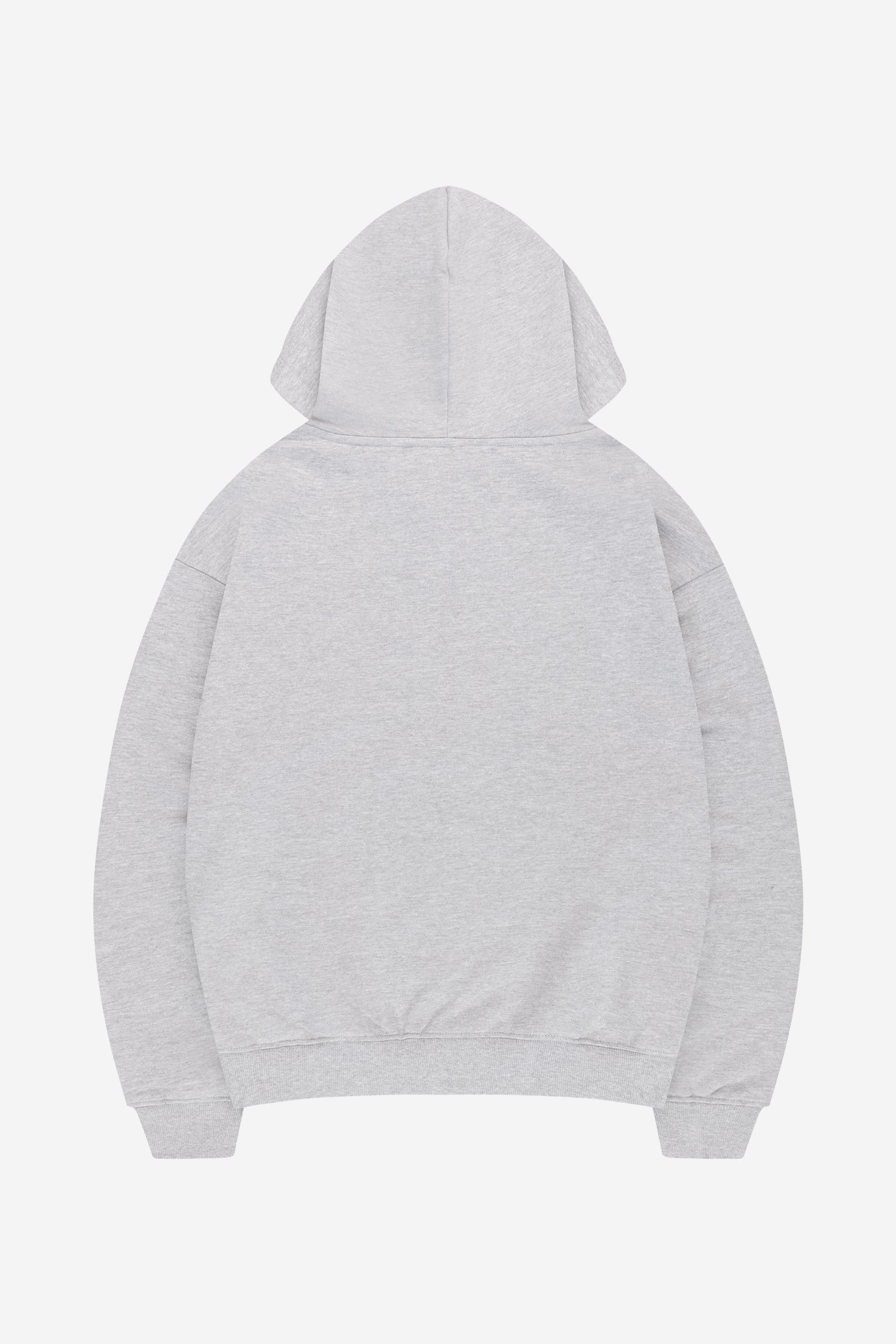 PROFIT ZIP HOODIE GREY MELANGE