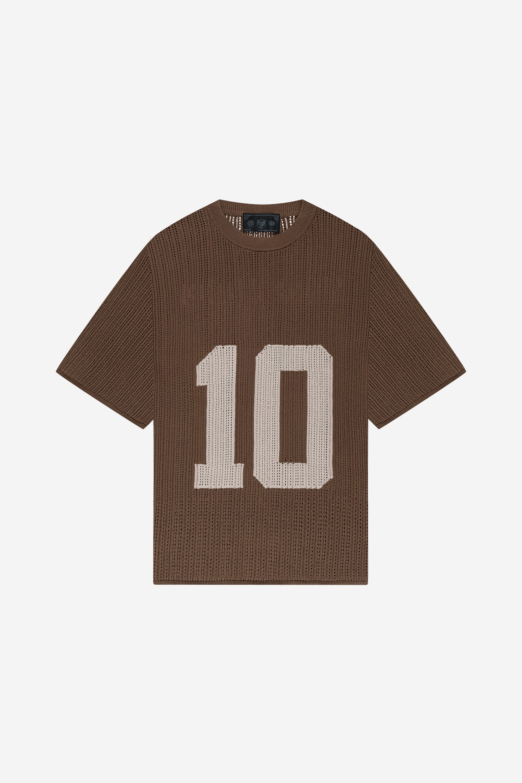 KNIT TEE JERSEY BROWN + DISTINCTIVE JORTS MUD