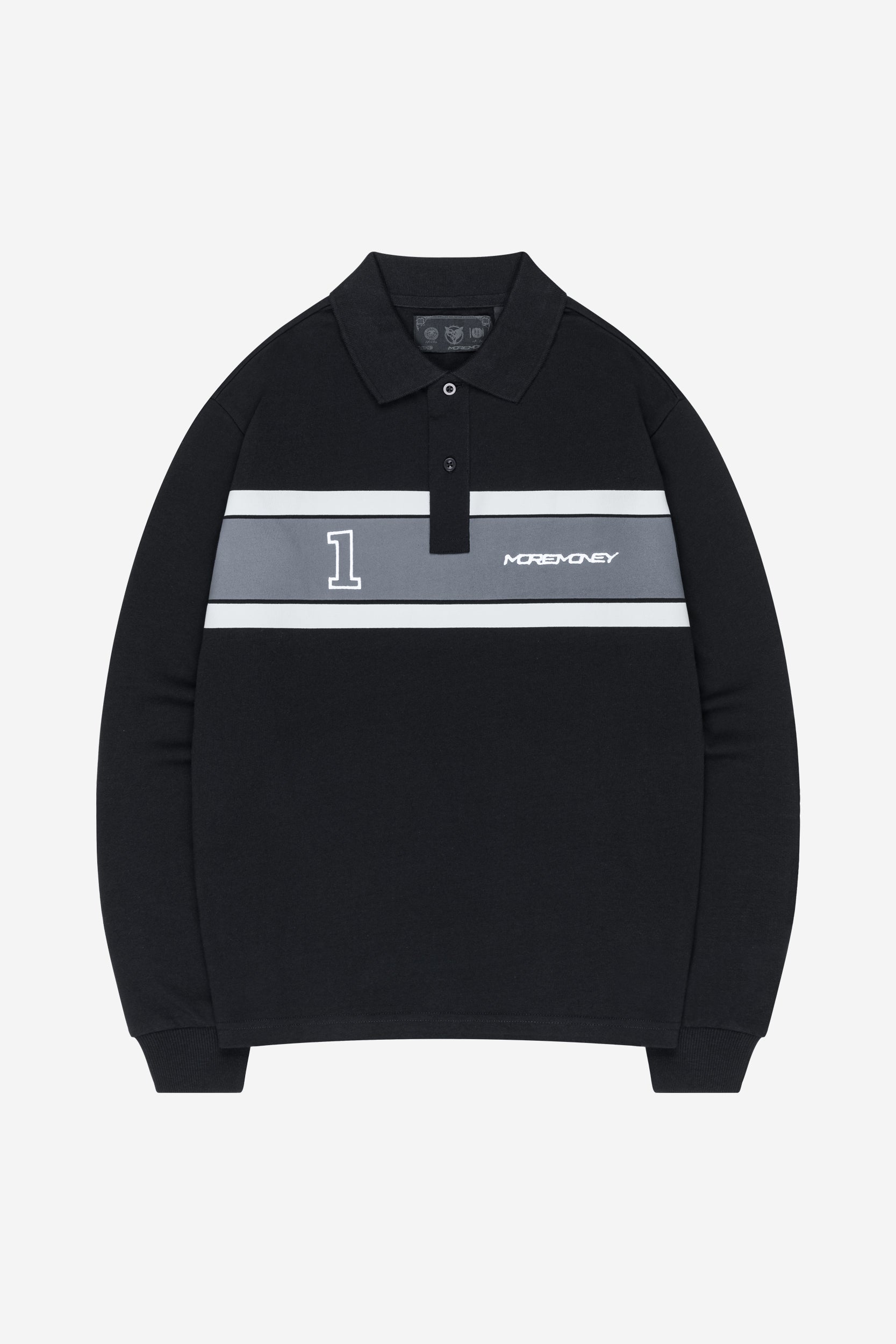 RUGBY LONGSLEEVE BLACK