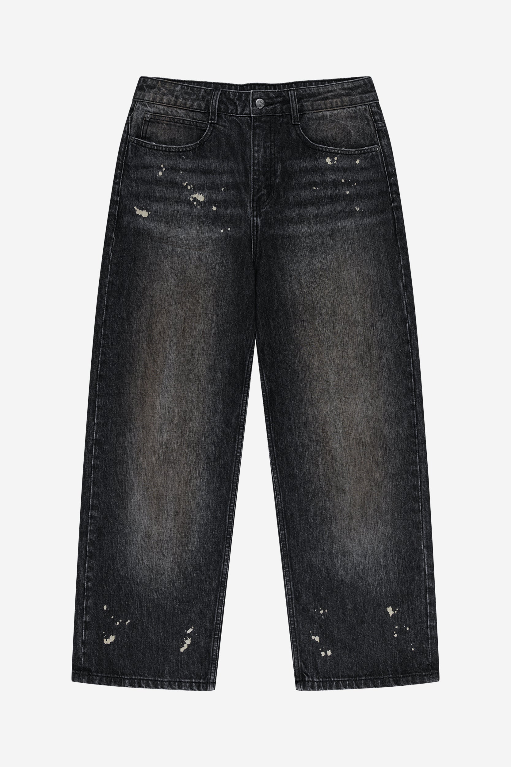 RADIANT CASH KNIT DARK GREY MELANGE + UTILITY DENIM CONCRETE GREY