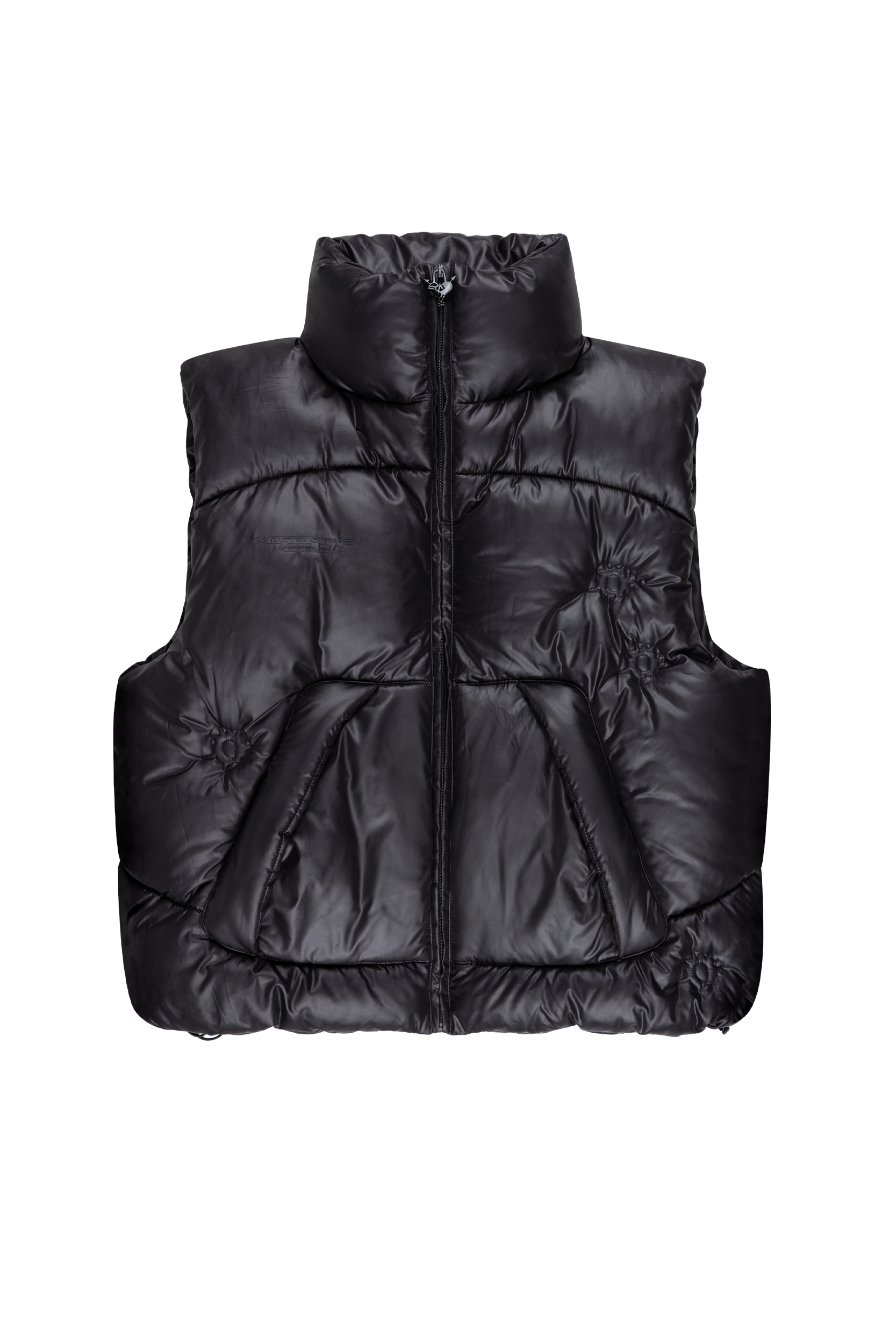 BULLET PUFFER VEST BLACK