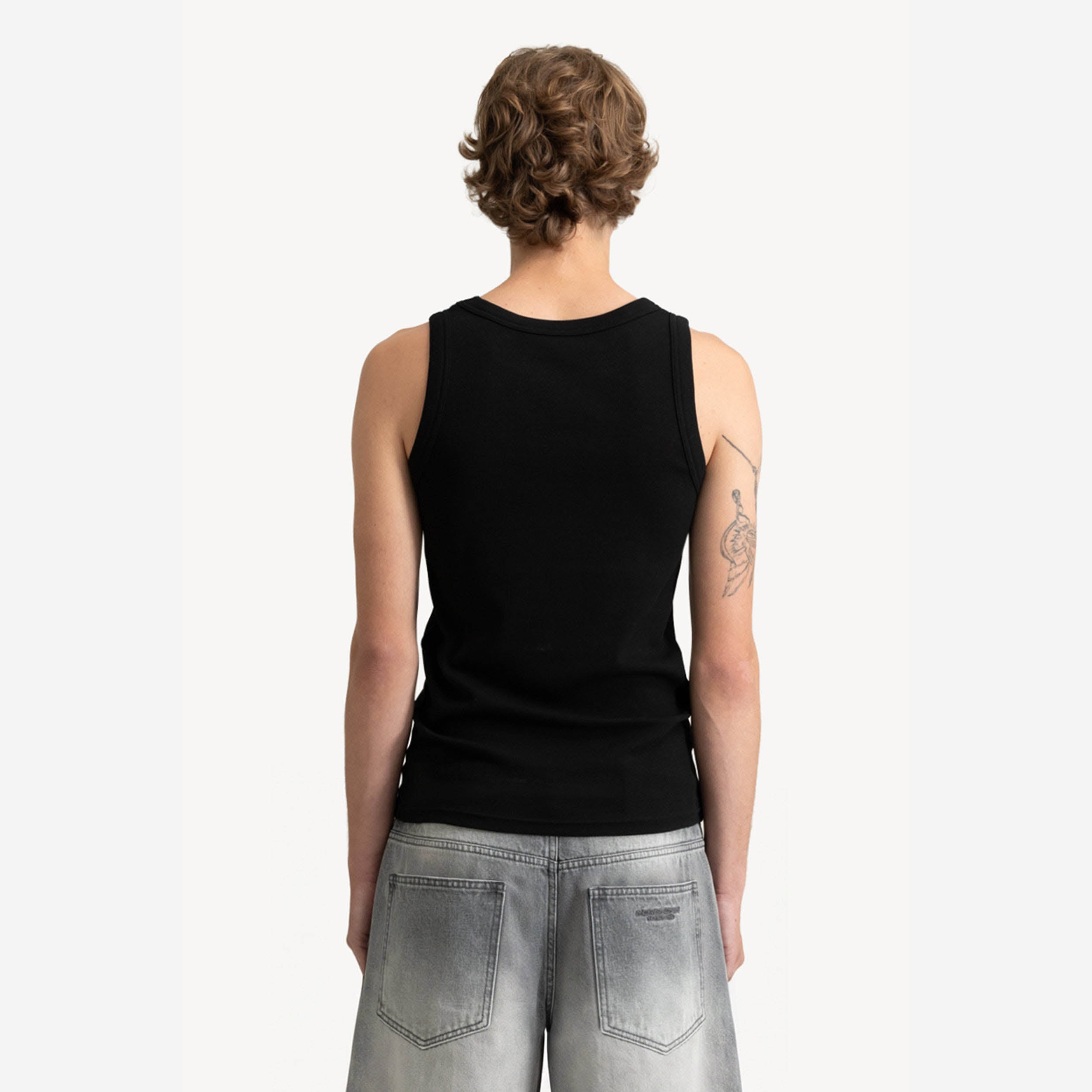 TANKTOP BLACK (2-PACK)