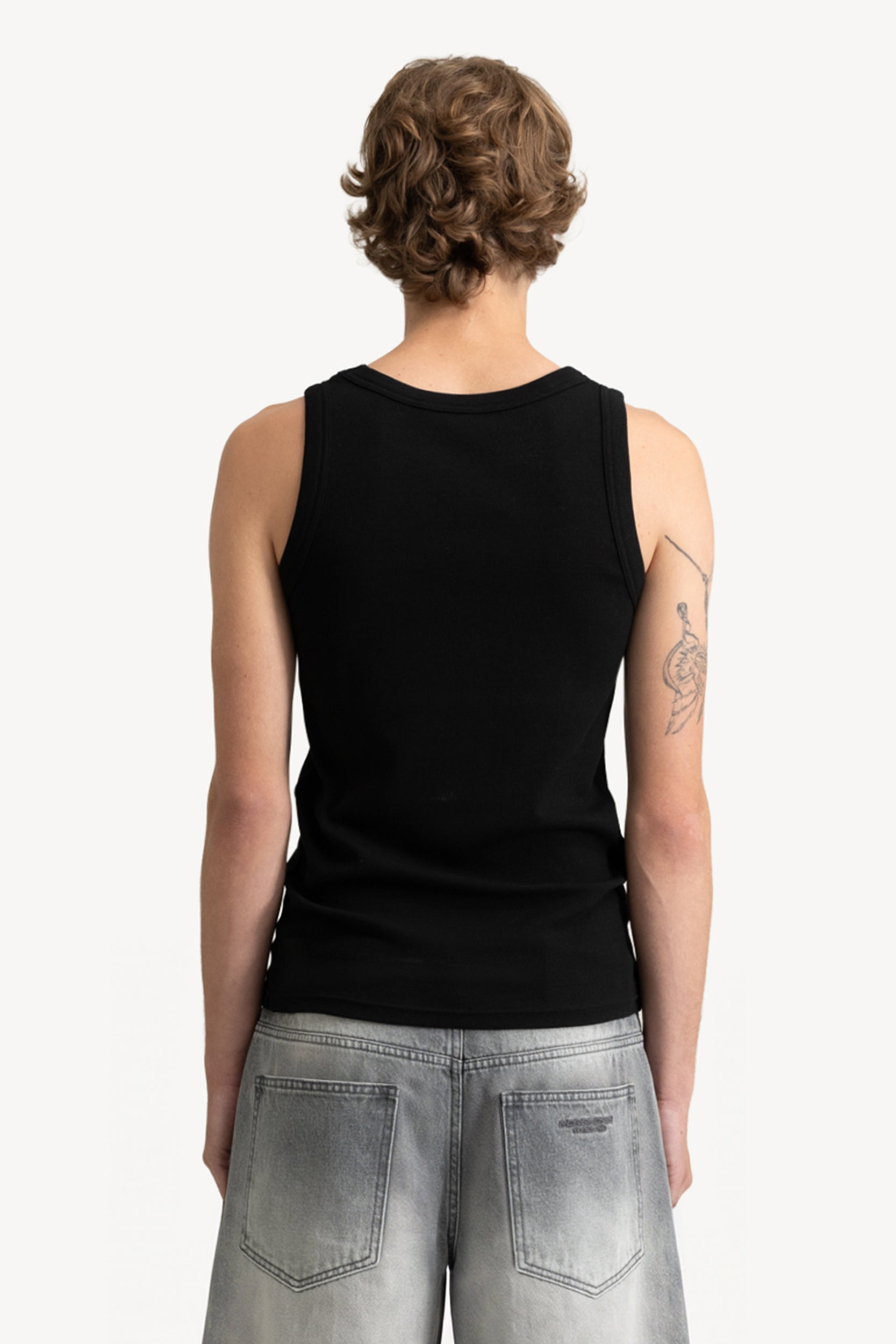 TANKTOP BLACK (2-PACK)