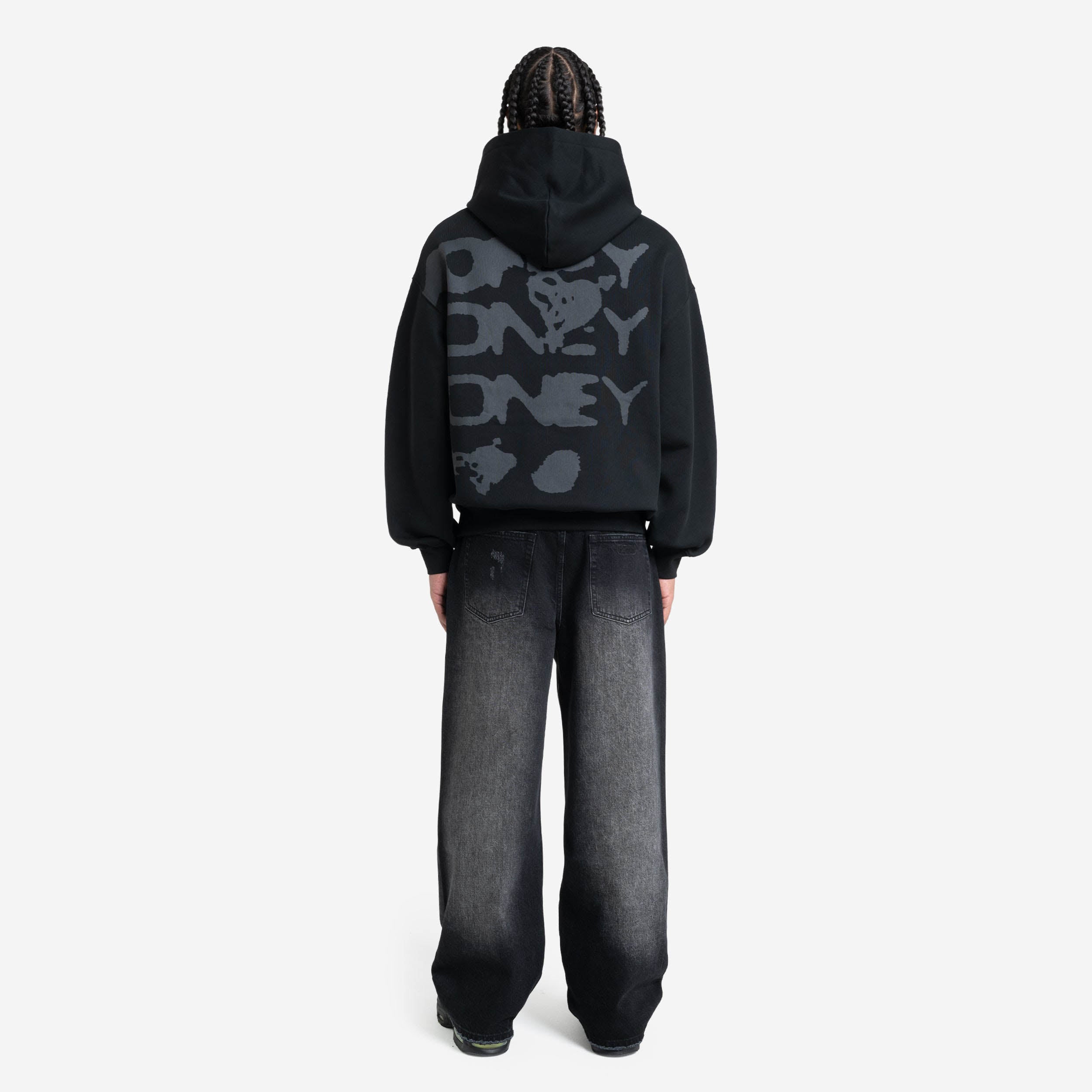 RADIANT CASH HOODIE ALL BLACK