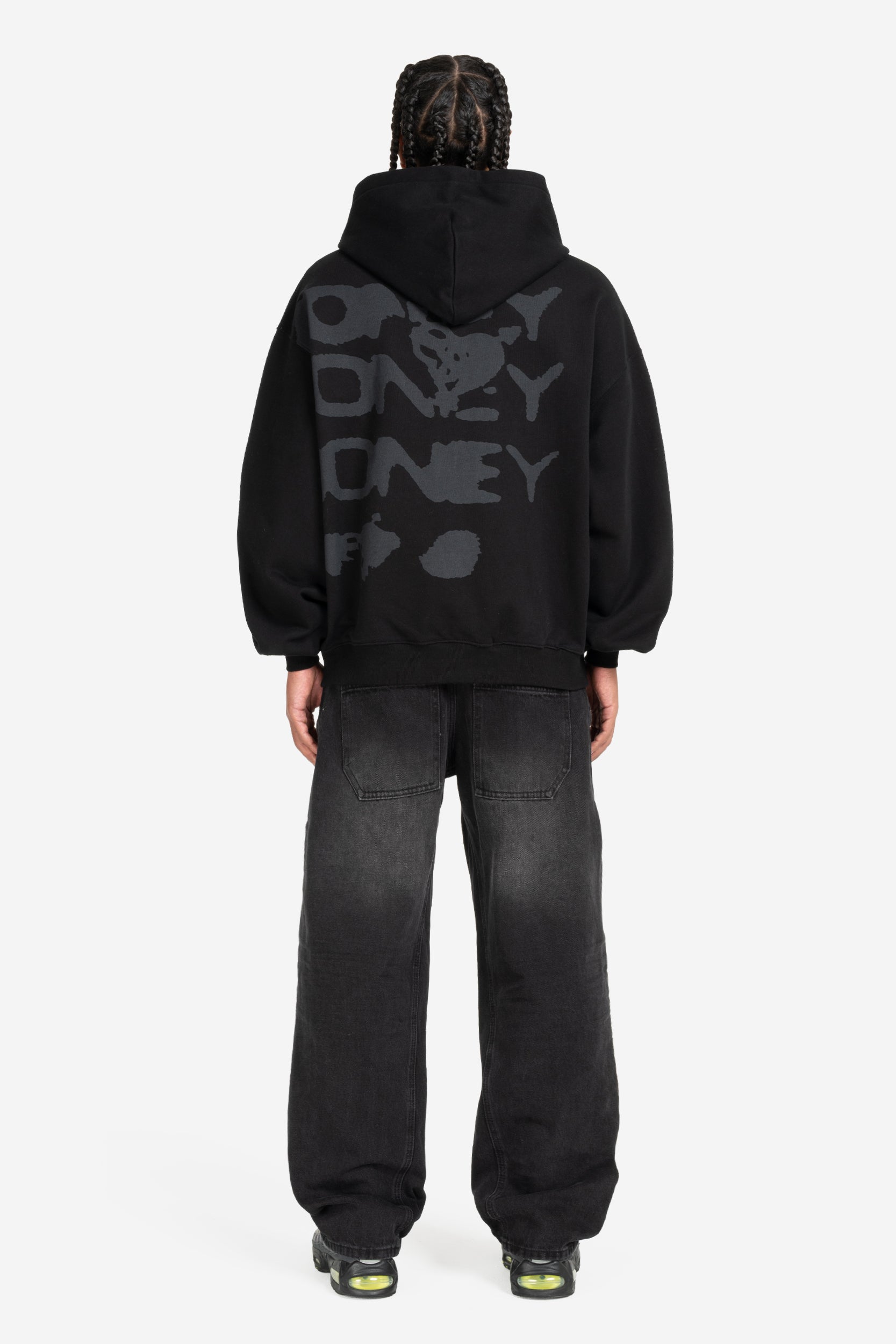 RADIANT CASH ZIP ALL BLACK