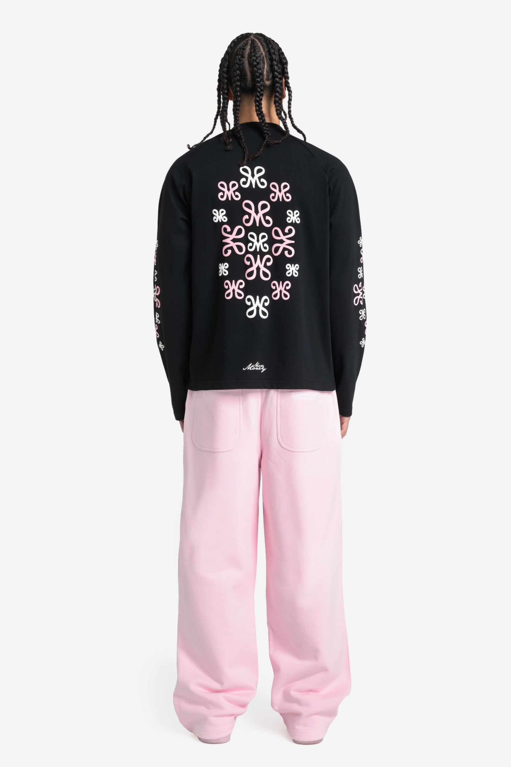 OPEN LEG JOGGER LIGHT PINK