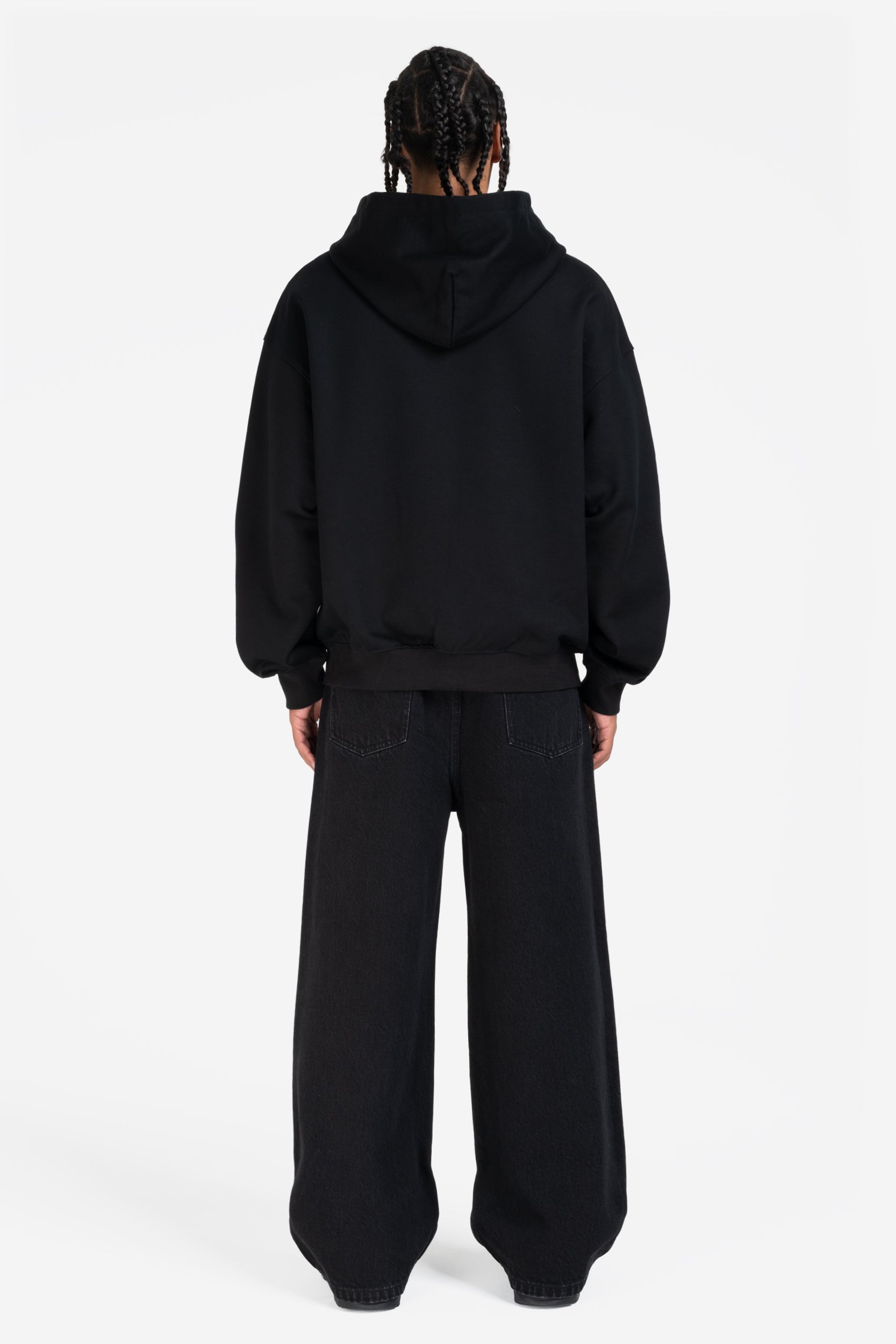 PROFIT ZIP HOODIE BLACK