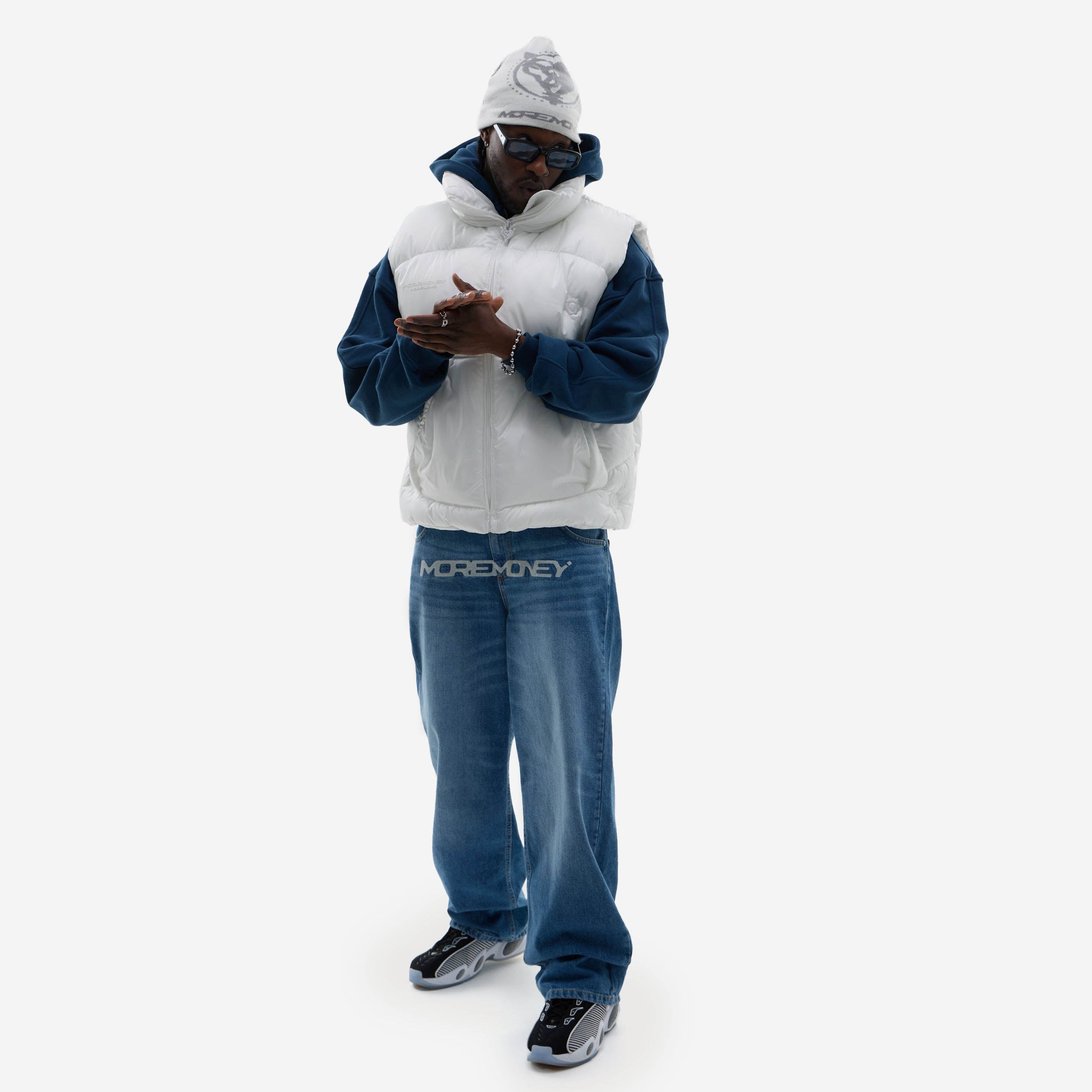 THE PUFFA VEST WHITE