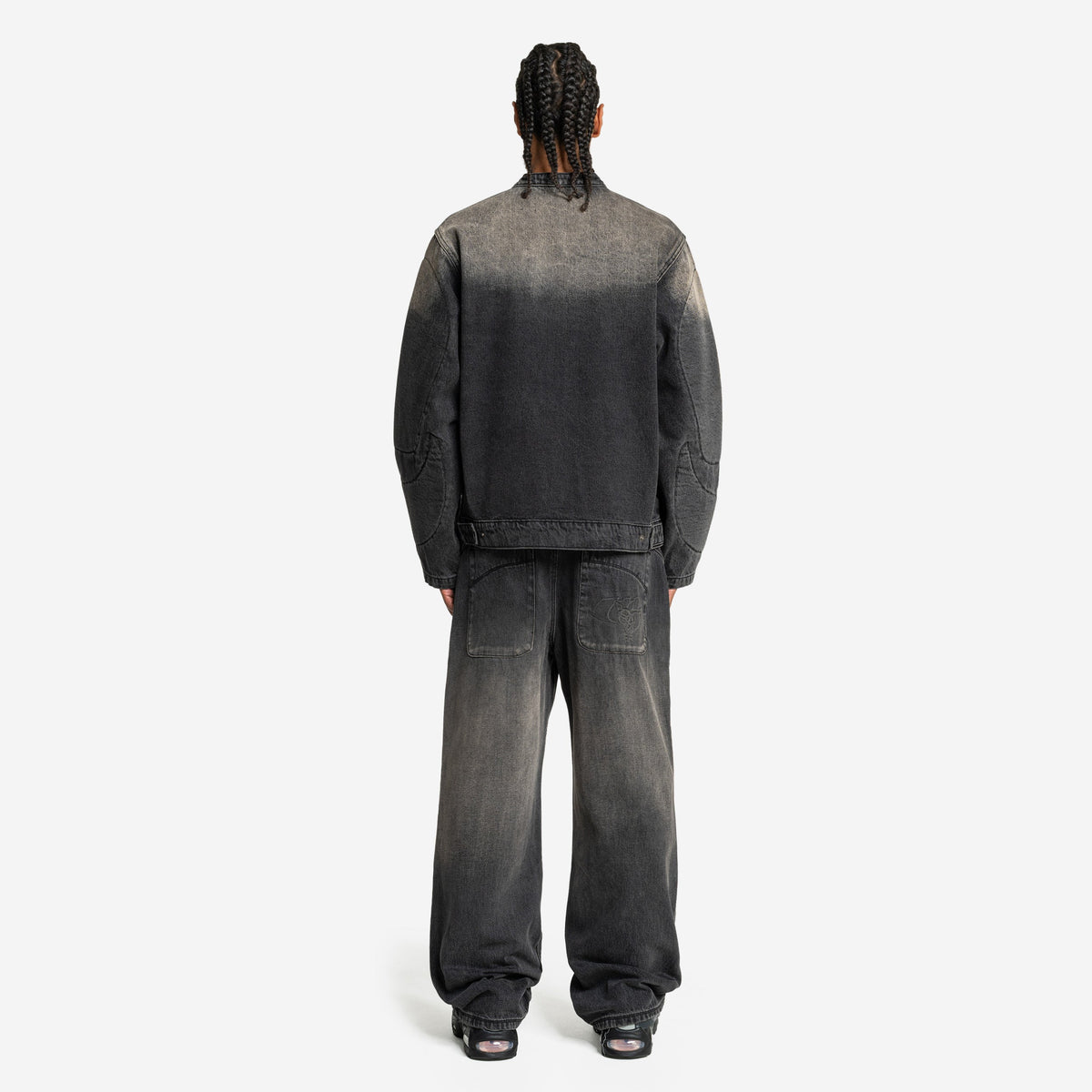 CRUSH DENIM BLACK WASHED