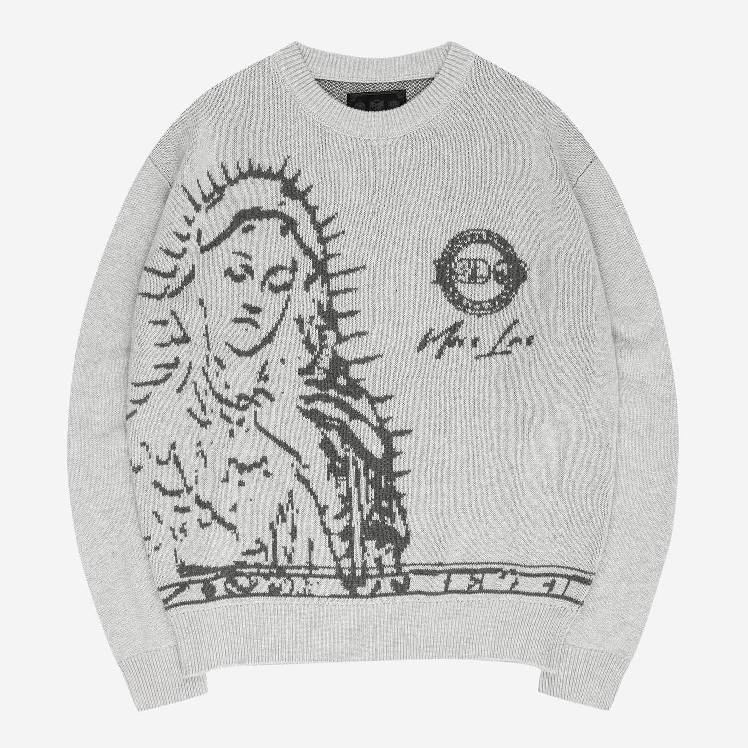 MORE BLESSINGS KNIT GREY