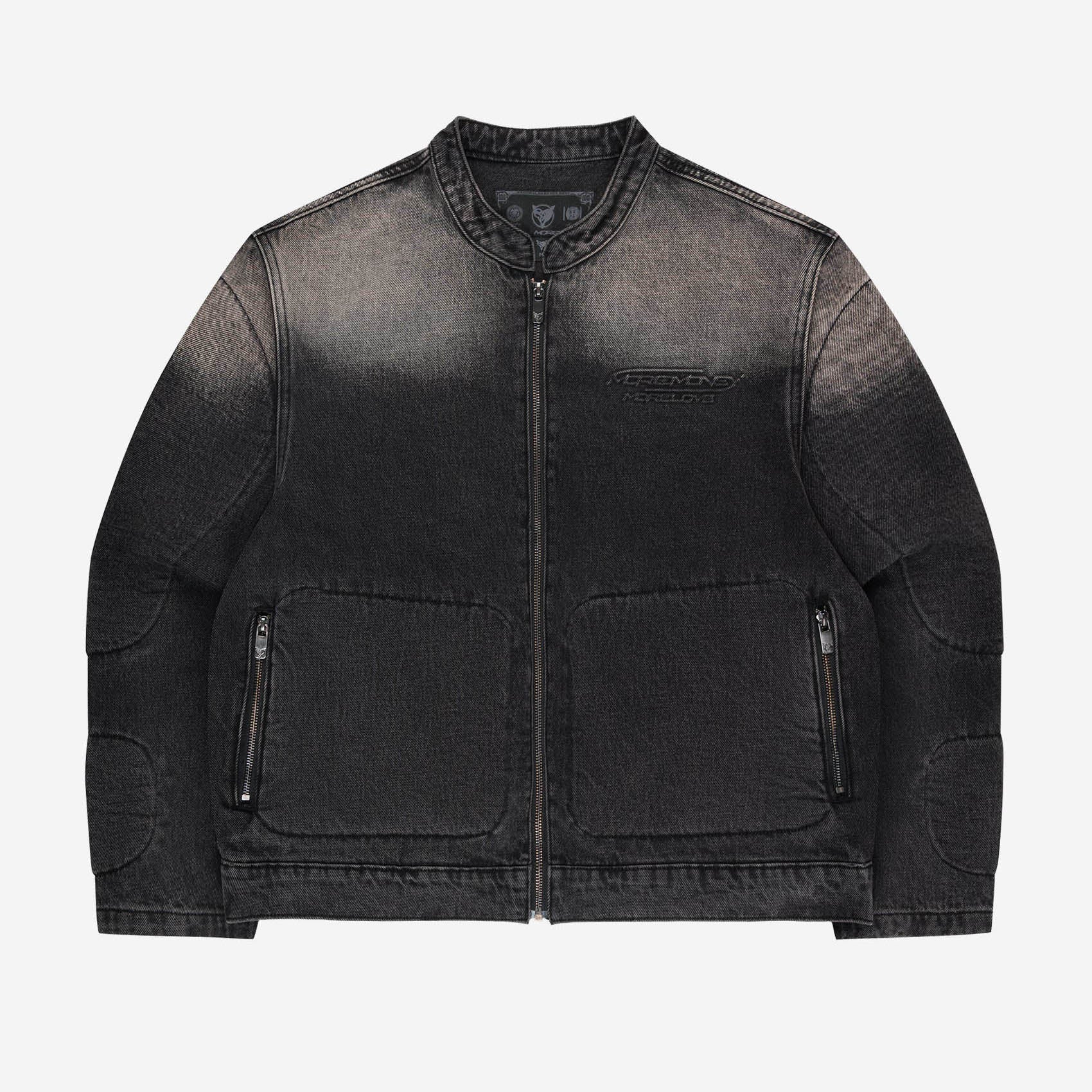 PADDED DENIM JACKET